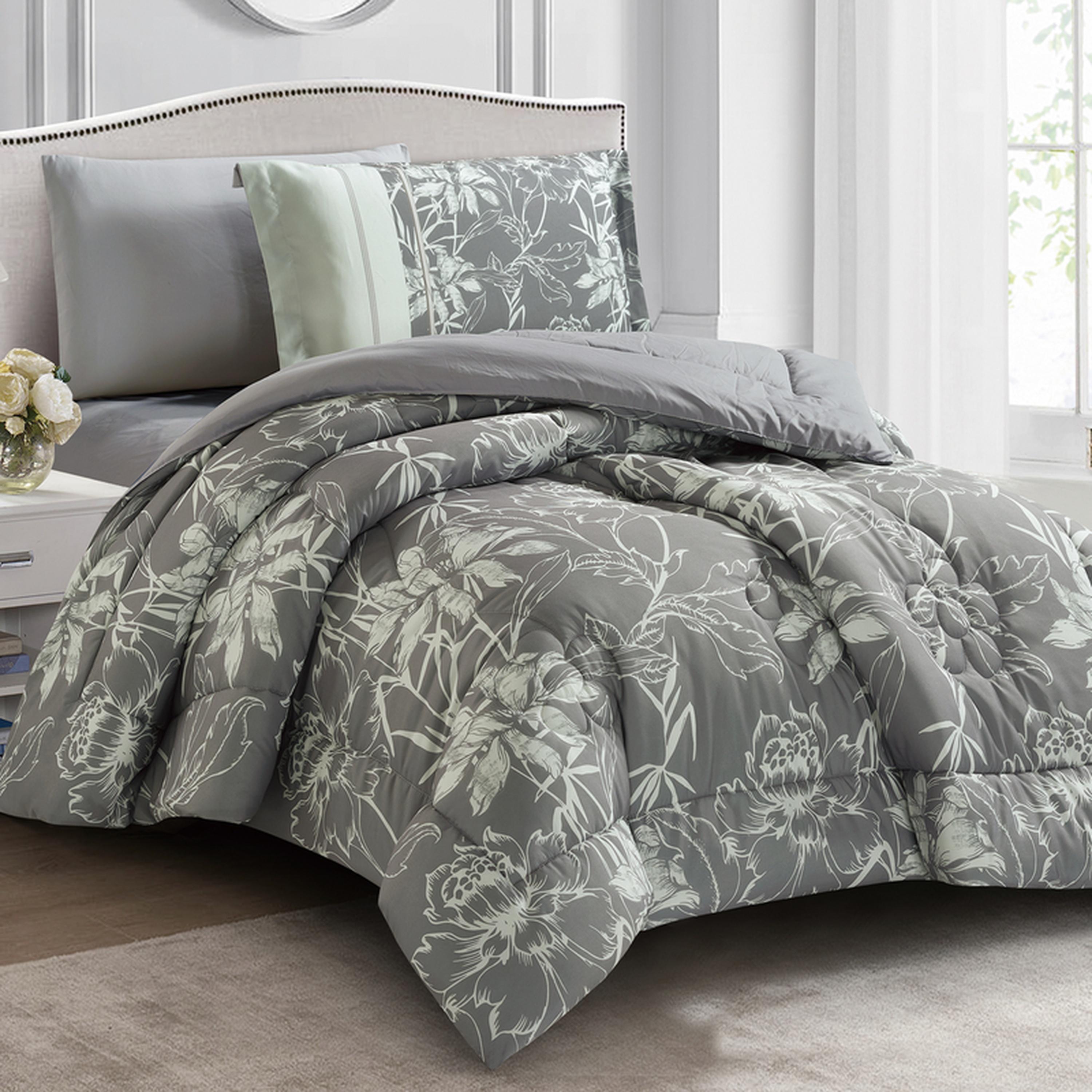 طقم لحاف فردي بطبعات 4 قطع من دوناتيلا - 170×230 سم-household-bedding-comfortersandbedspreads-comforters-image-2