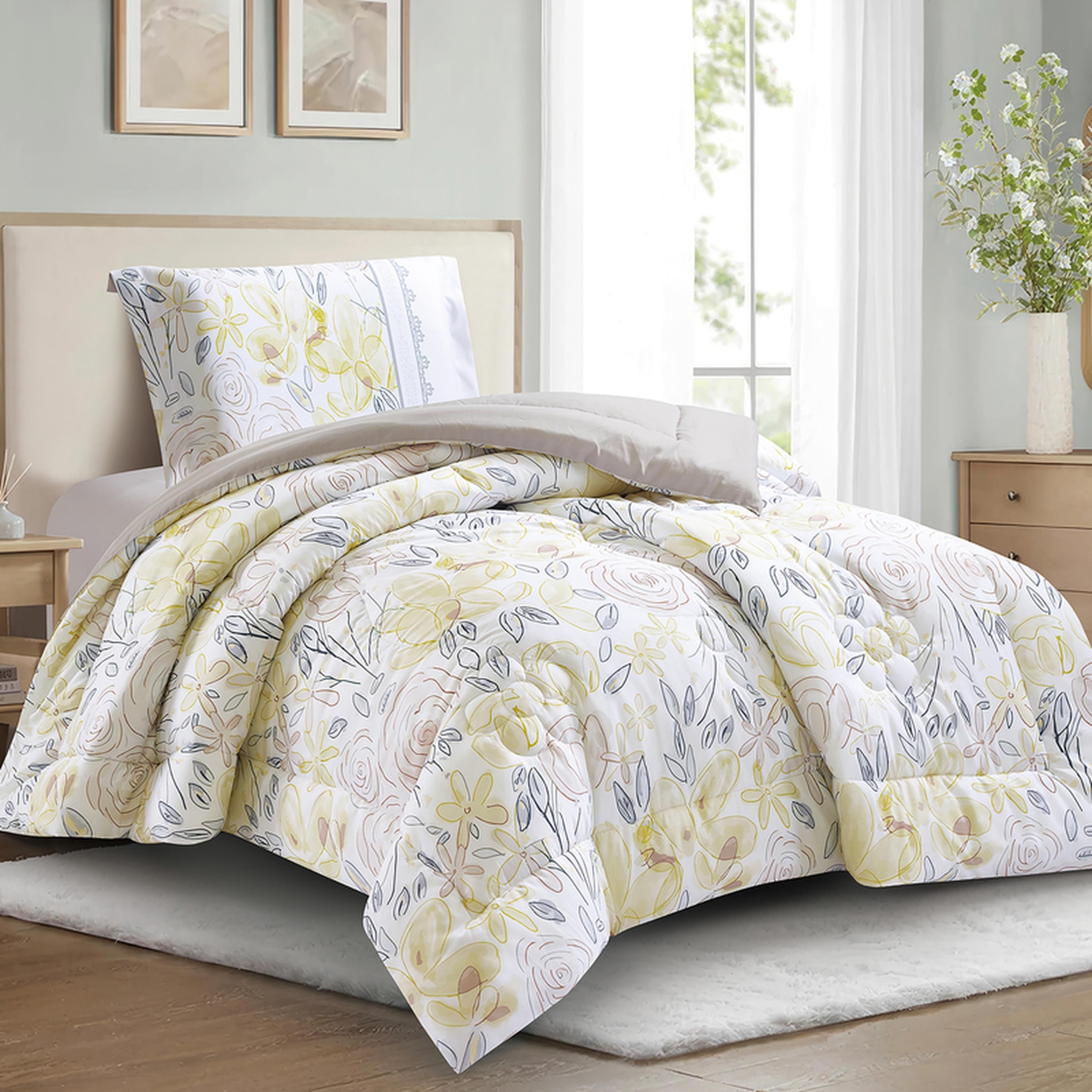 Digital Printed 2-Piece Single Comforter Set - 170x230 cms-household-bedding-comfortersandbedspreads-comforters-image-2