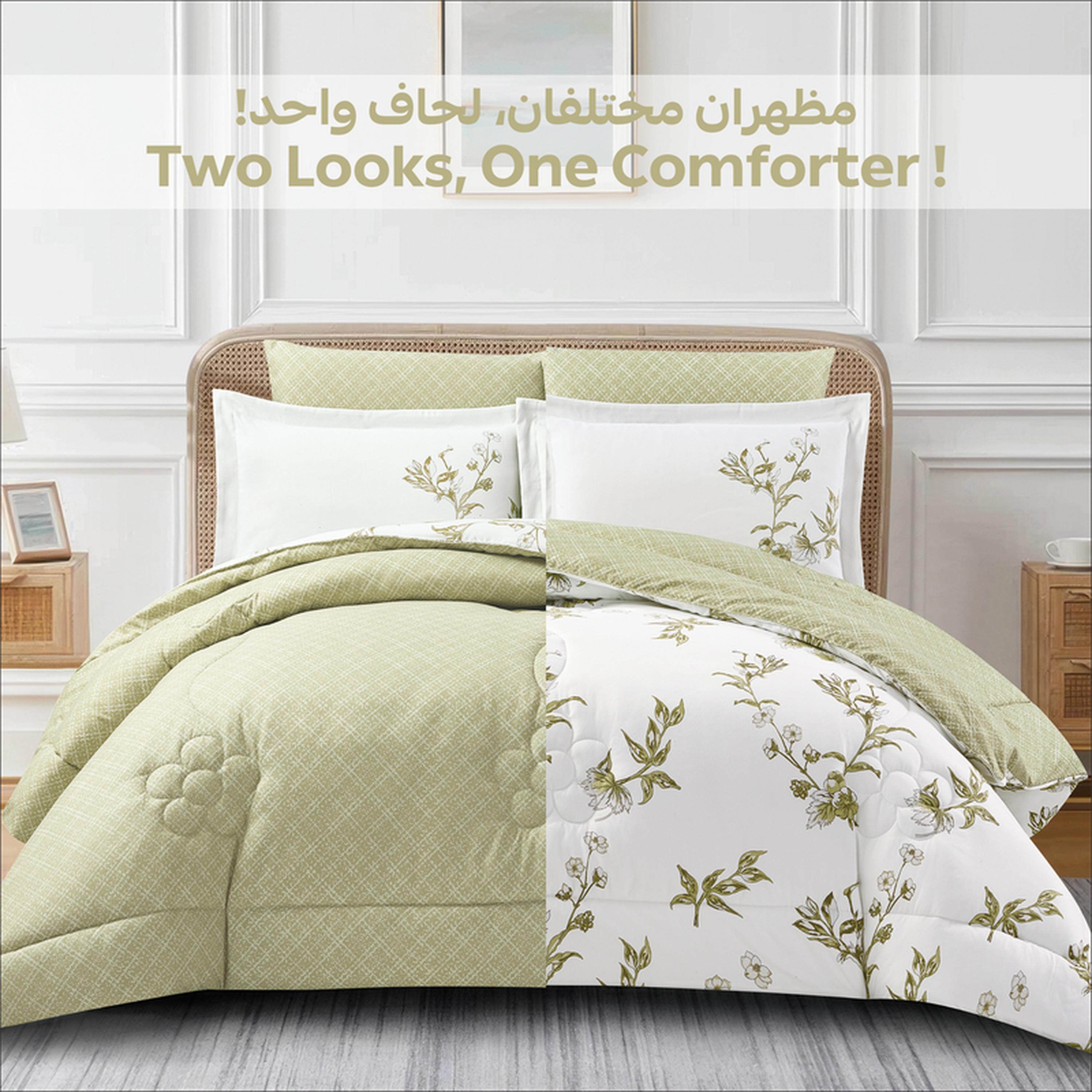 Printed 4-Piece Twin Comforter and Sheet Set - 170x230 cm-household-bedding-comfortersandbedspreads-comforters-image-5