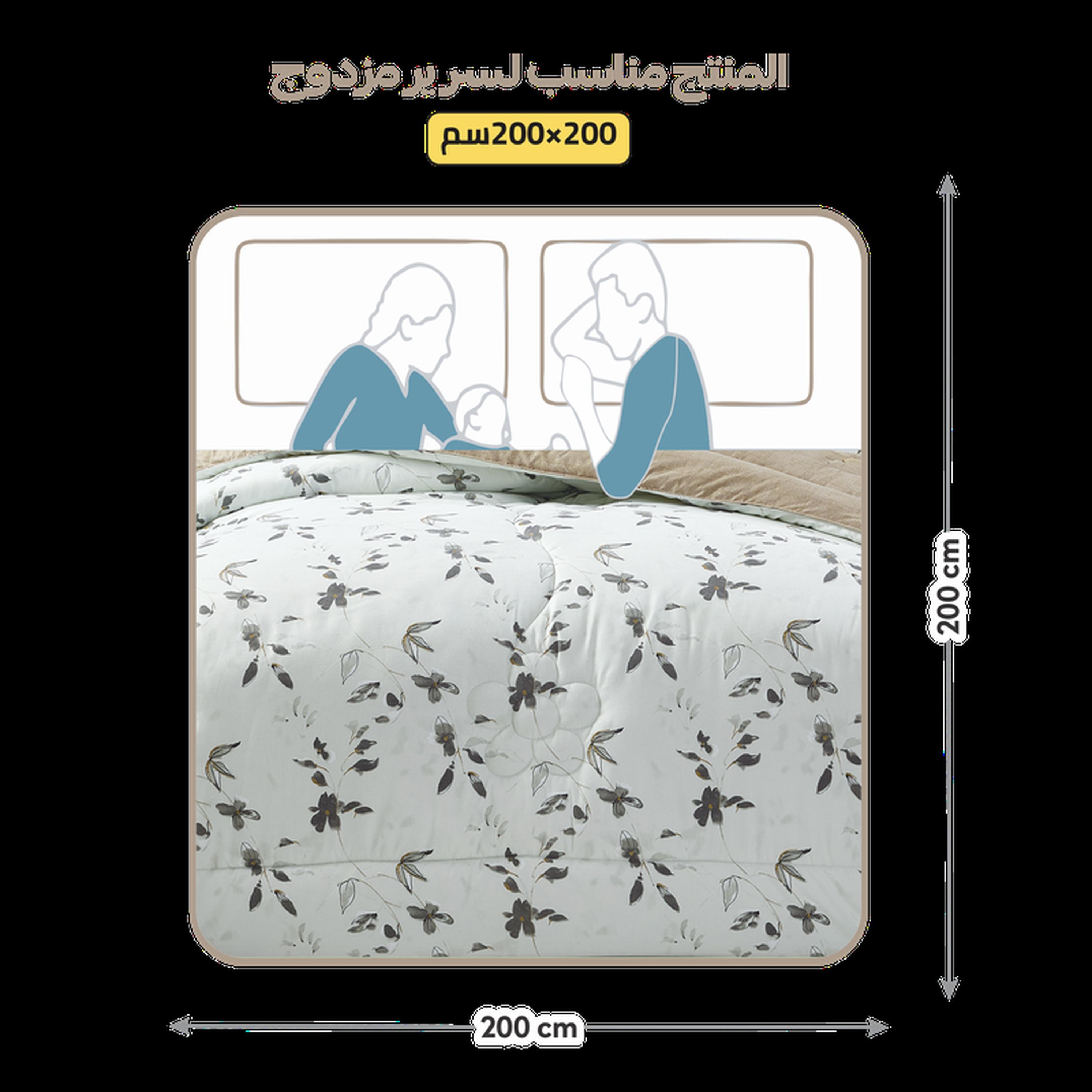 طقم لحاف كينج مربعات 6 قطع من دونتيلا - 240×260 سم-household-bedding-comfortersandbedspreads-comforters-image-17