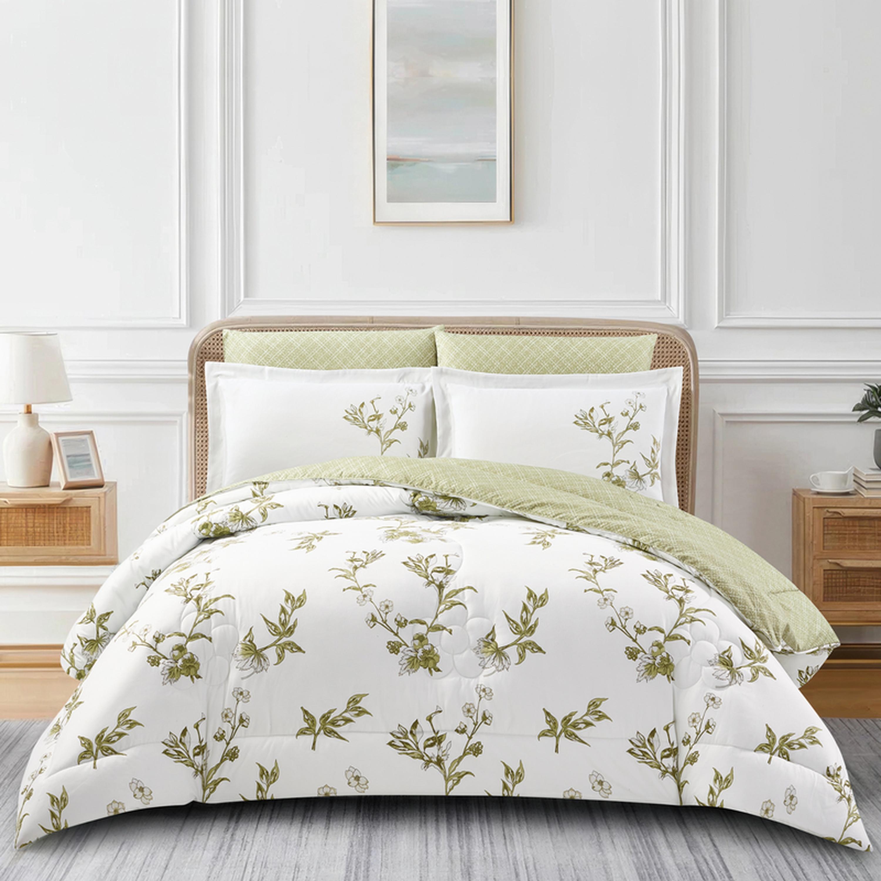 طقم لحاف كينج مربعات 6 قطع من دونتيلا - 240×260 سم-household-bedding-comfortersandbedspreads-comforters-image-8