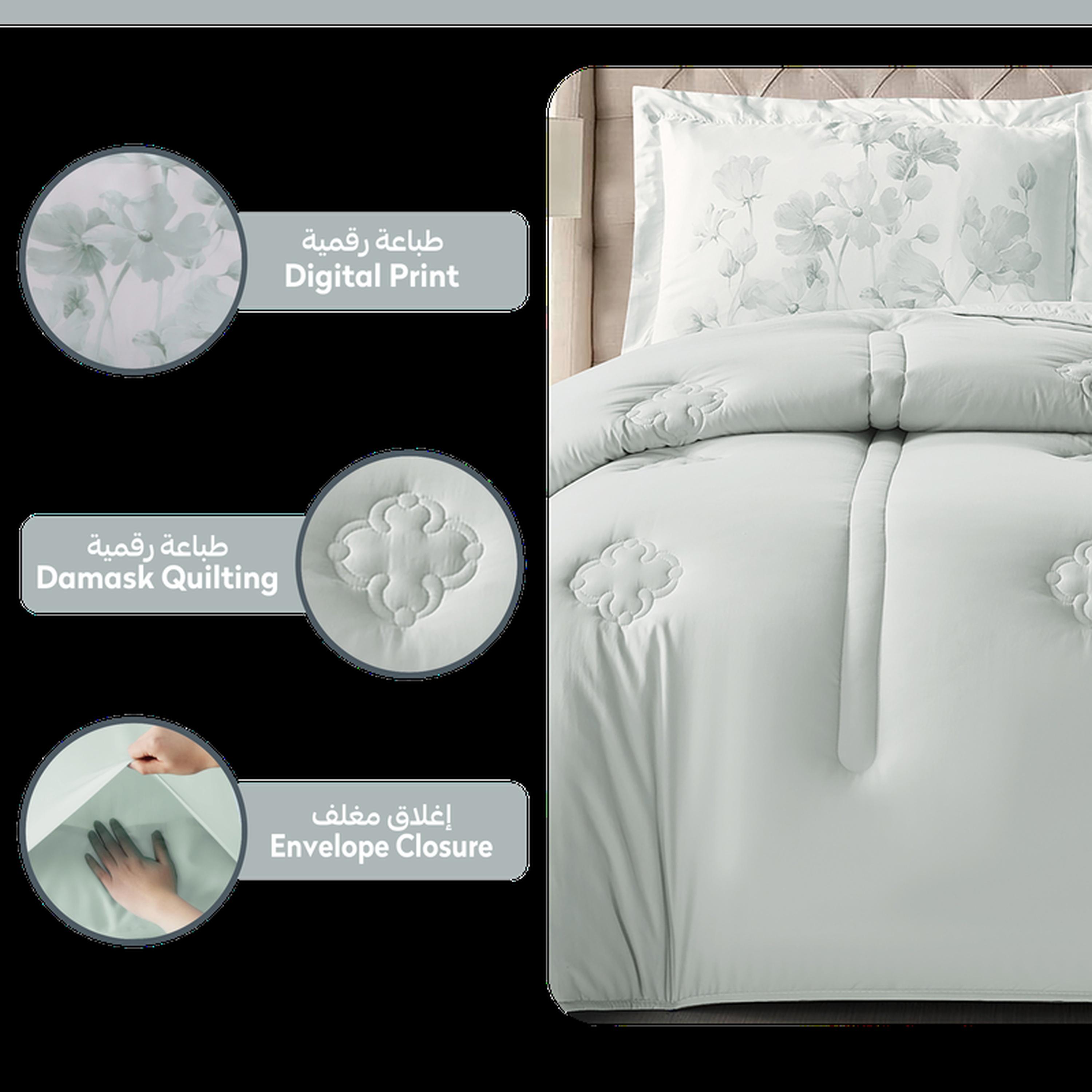 Digital Printed 3-Piece King Comforter Set - 240x260 cm-household-bedding-comfortersandbedspreads-comforters-image-6