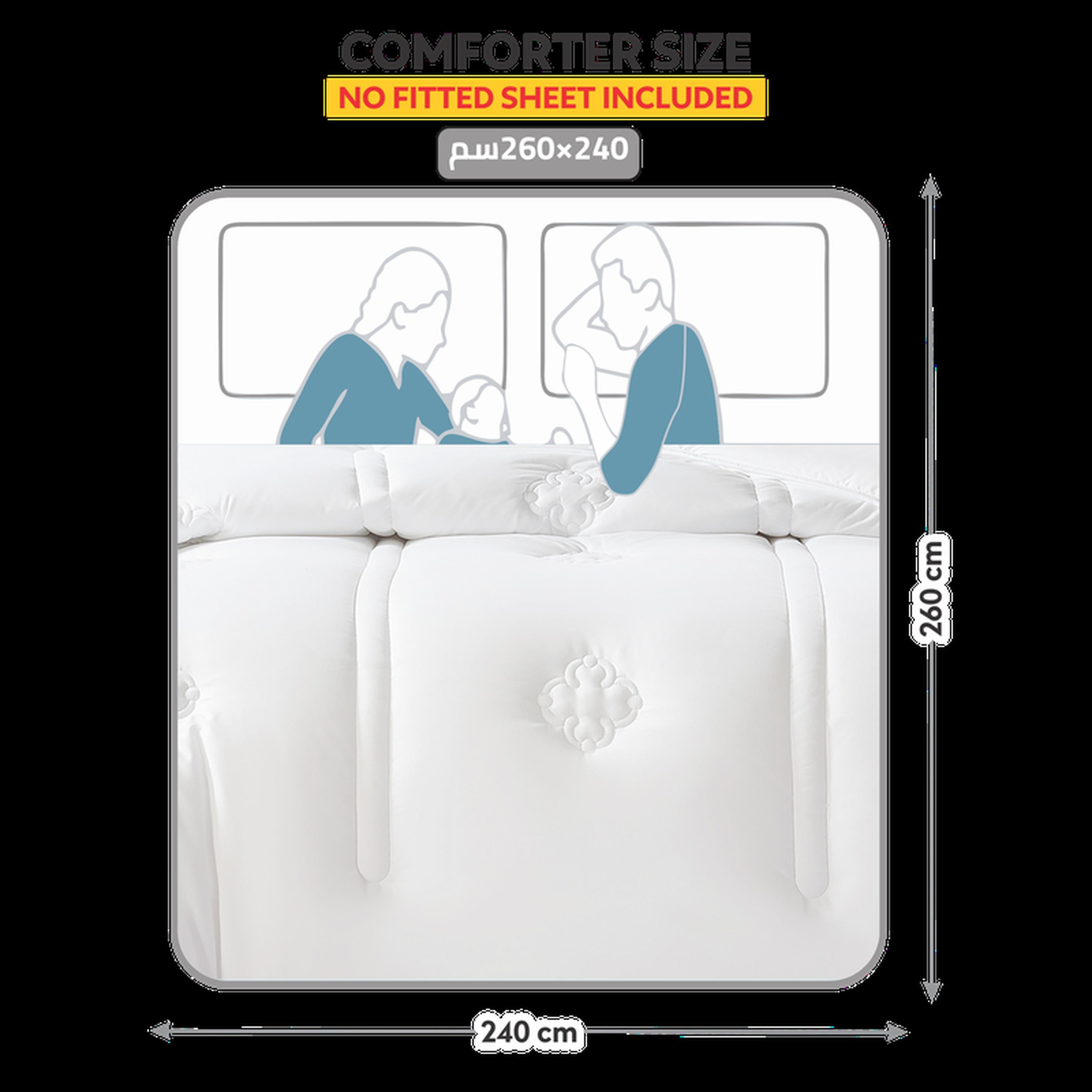 Digital Printed 3-Piece King Comforter Set - 240x260 cm-household-bedding-comfortersandbedspreads-comforters-image-2