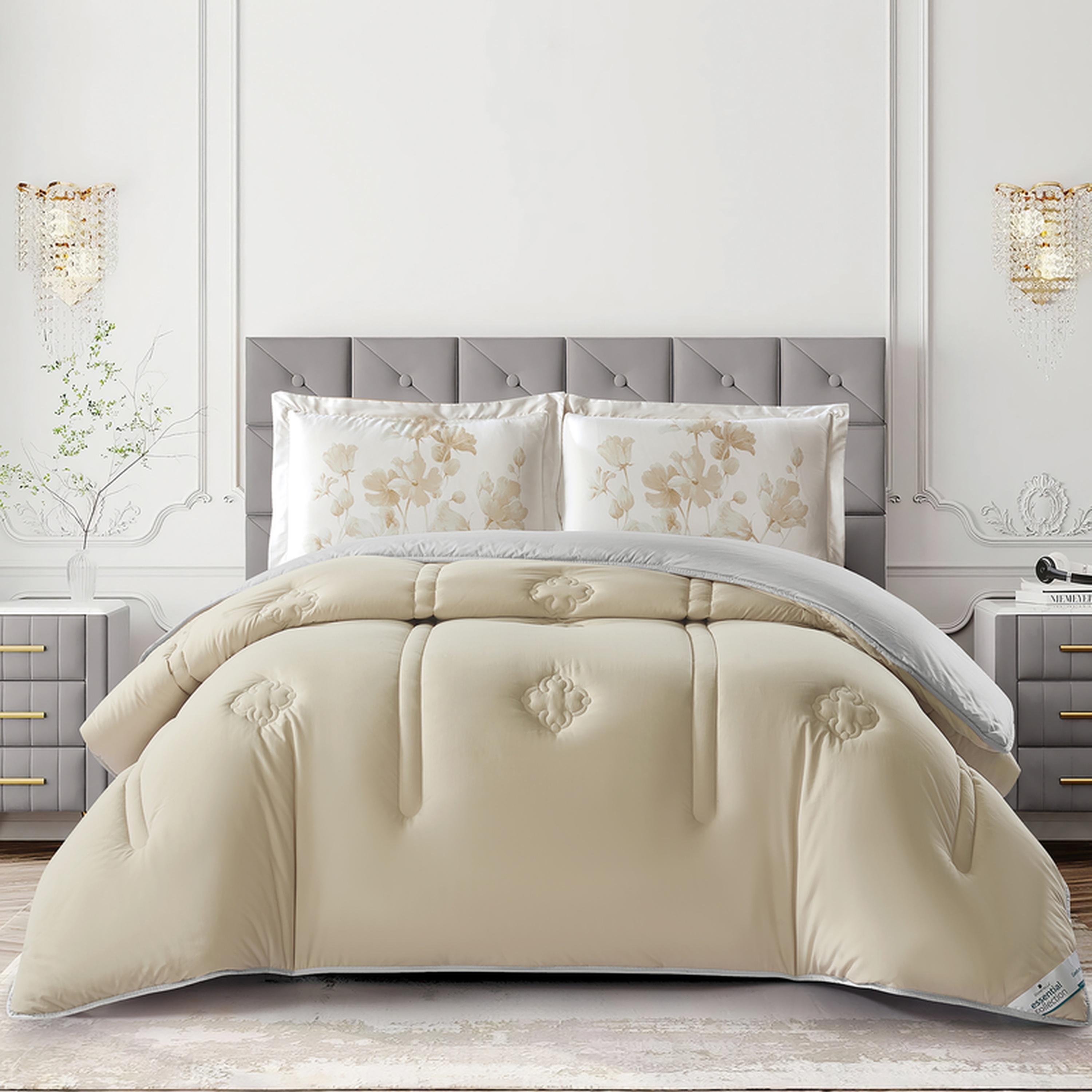 Digital Printed 3-Piece King Comforter Set - 240x260 cm-household-bedding-comfortersandbedspreads-comforters-image-1