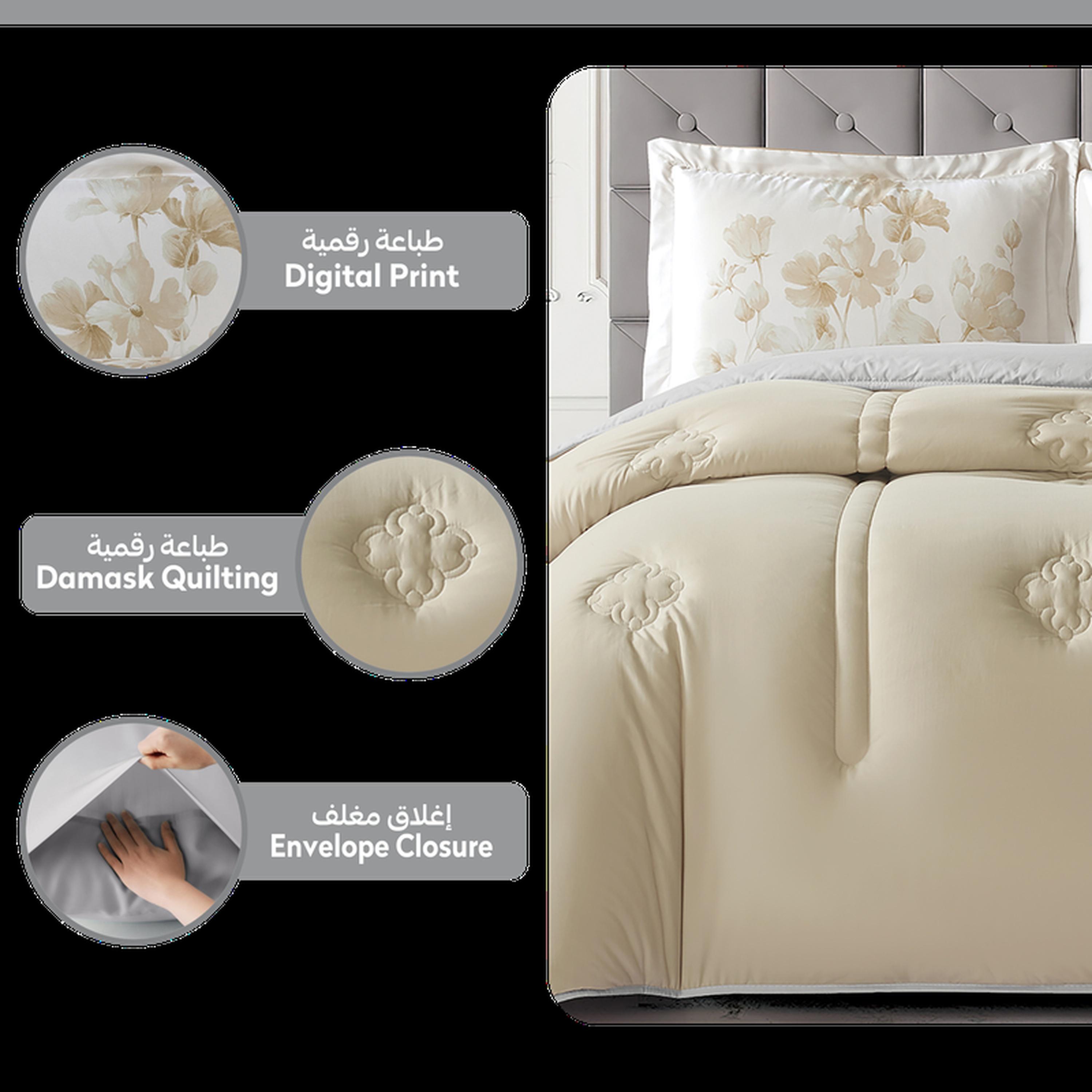 Digital Printed 3-Piece King Comforter Set - 240x260 cm-household-bedding-comfortersandbedspreads-comforters-image-6