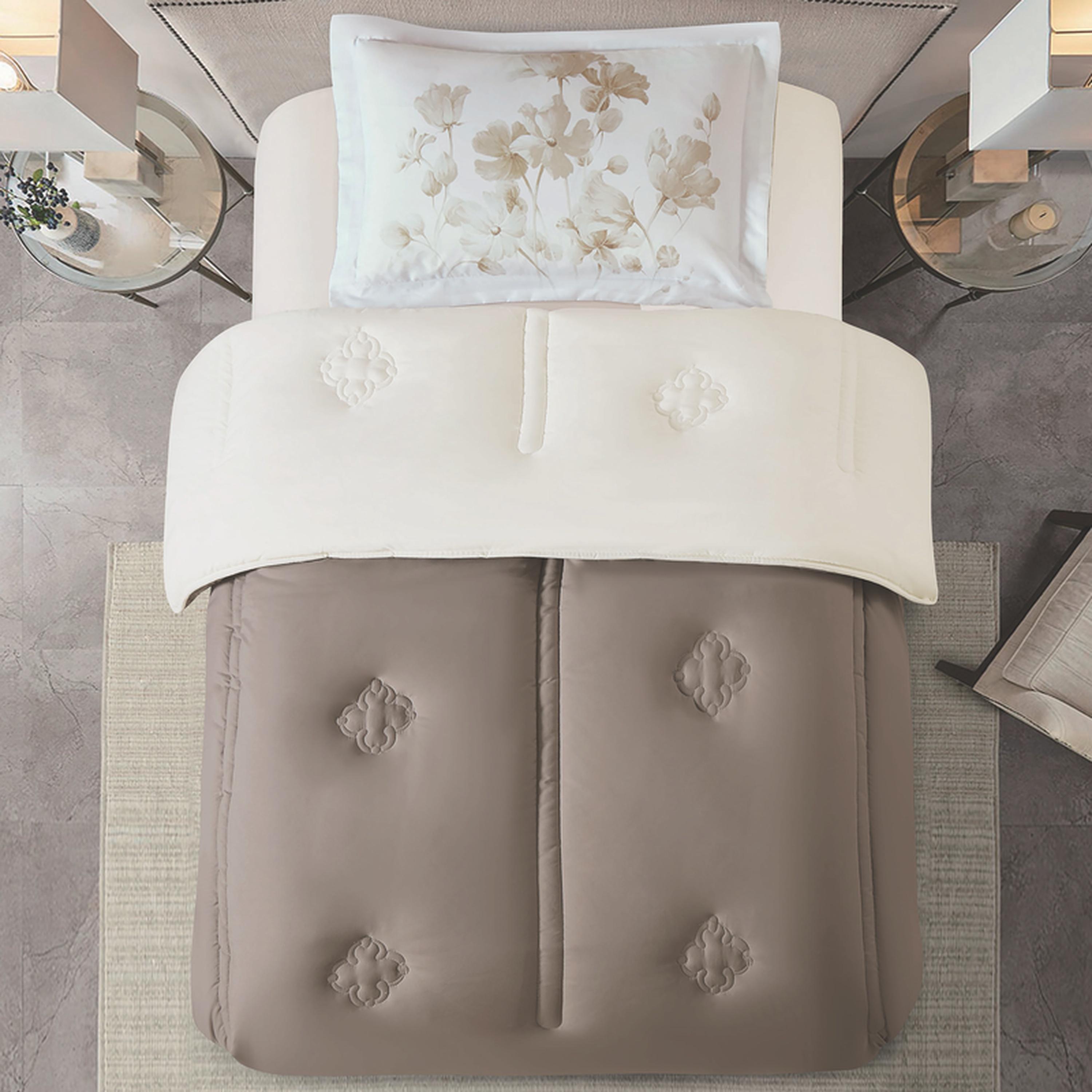 Printed 2-Piece Twin Comforter Set - 170x230 cms-household-bedding-comfortersandbedspreads-comforters-image-1