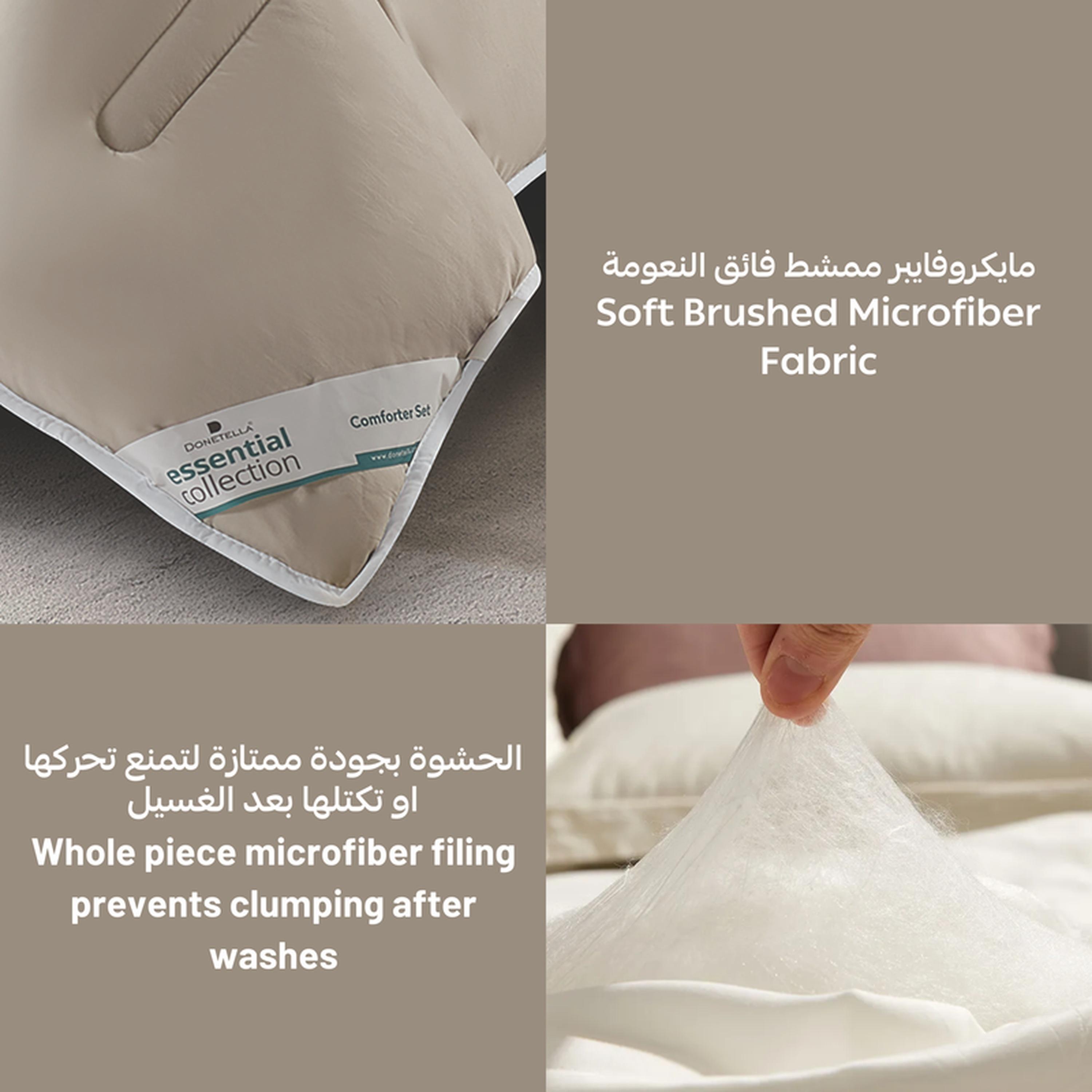 طقم لحاف توين قطعتين بطبعات من دونتيلا - 170x230 سم-household-bedding-comfortersandbedspreads-comforters-image-4