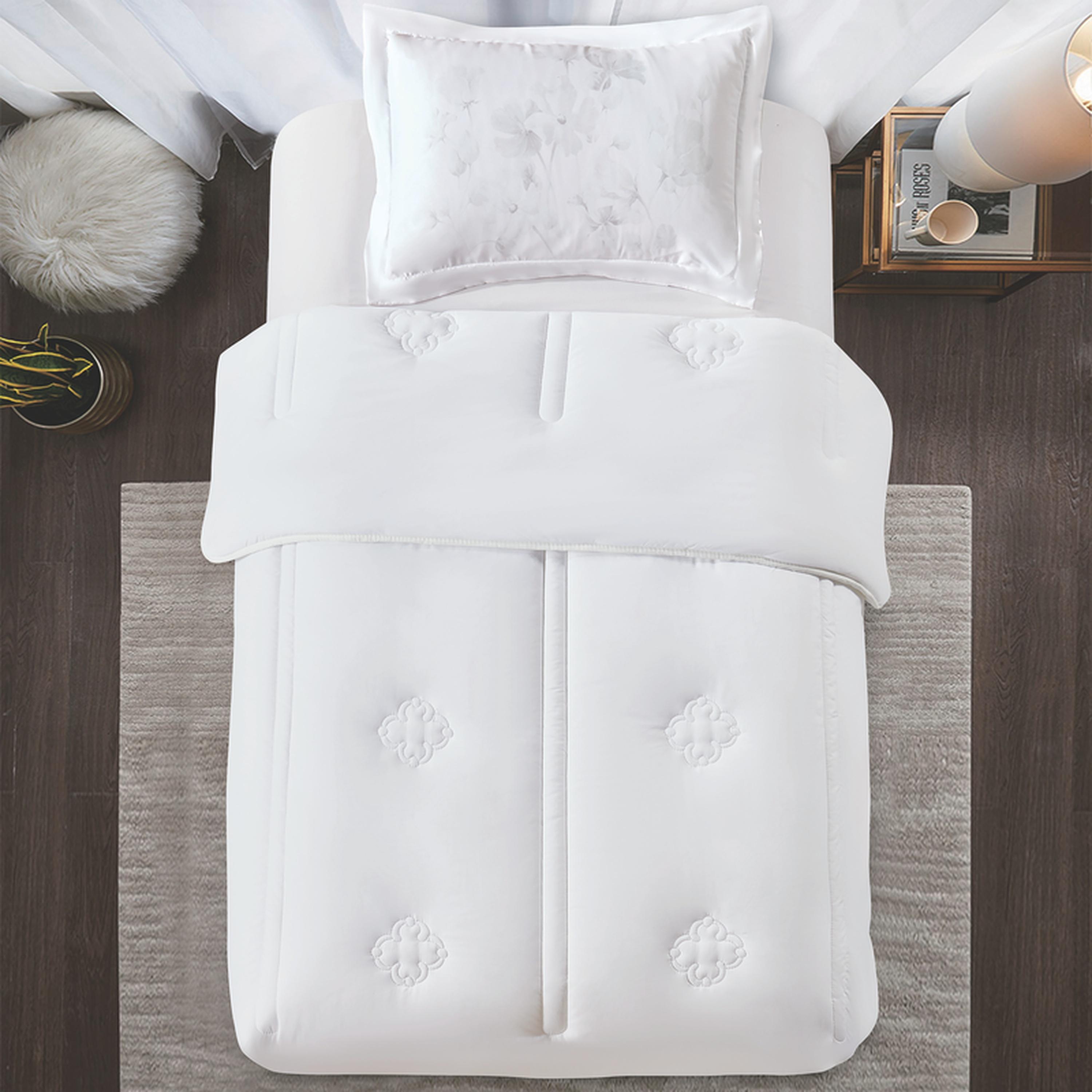 Printed 2-Piece Twin Comforter Set - 170x230 cms-household-bedding-comfortersandbedspreads-comforters-image-1