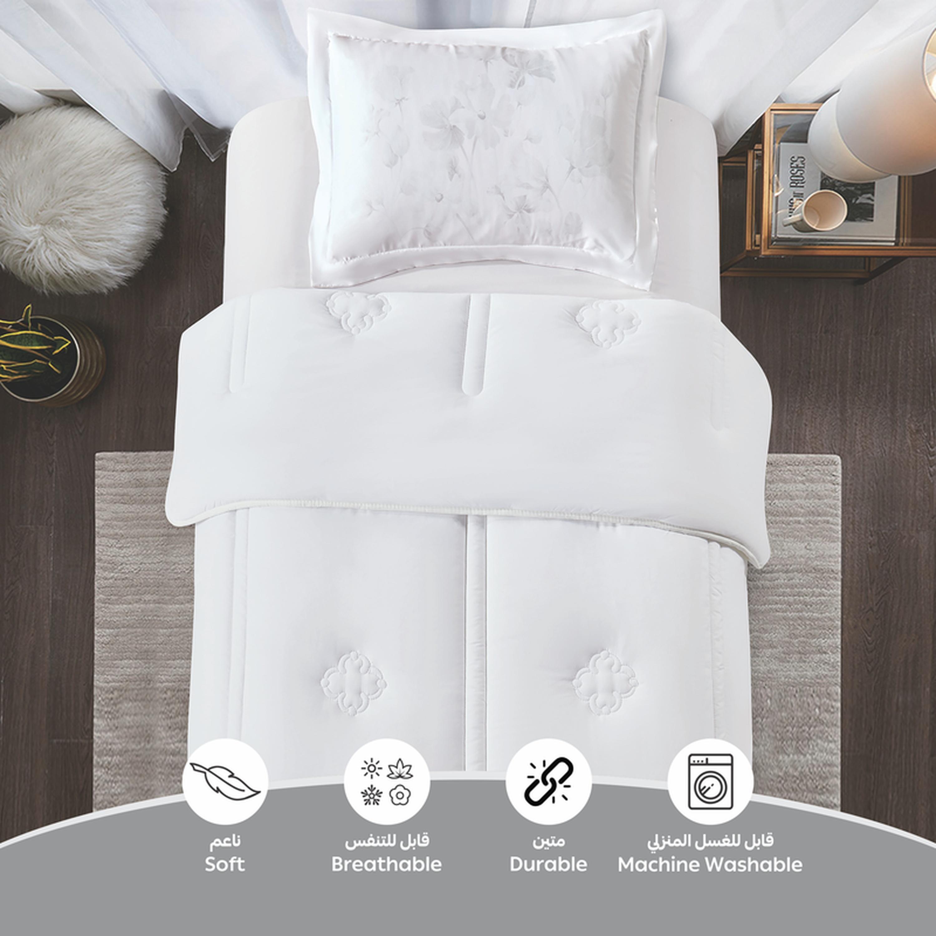 Printed 2-Piece Twin Comforter Set - 170x230 cms-household-bedding-comfortersandbedspreads-comforters-image-5