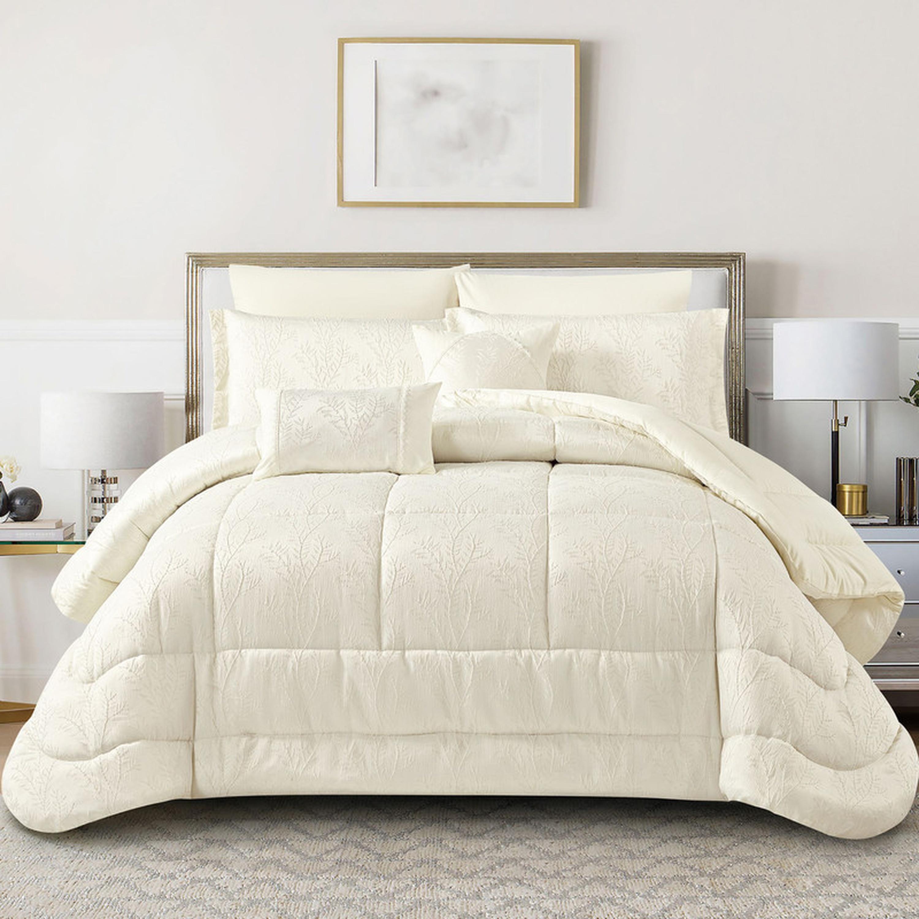 طقم لحاف بطبعات 8 قطع كينج من دونيتيلا - 260×240 سم-household-bedding-comfortersandbedspreads-comforters-image-71