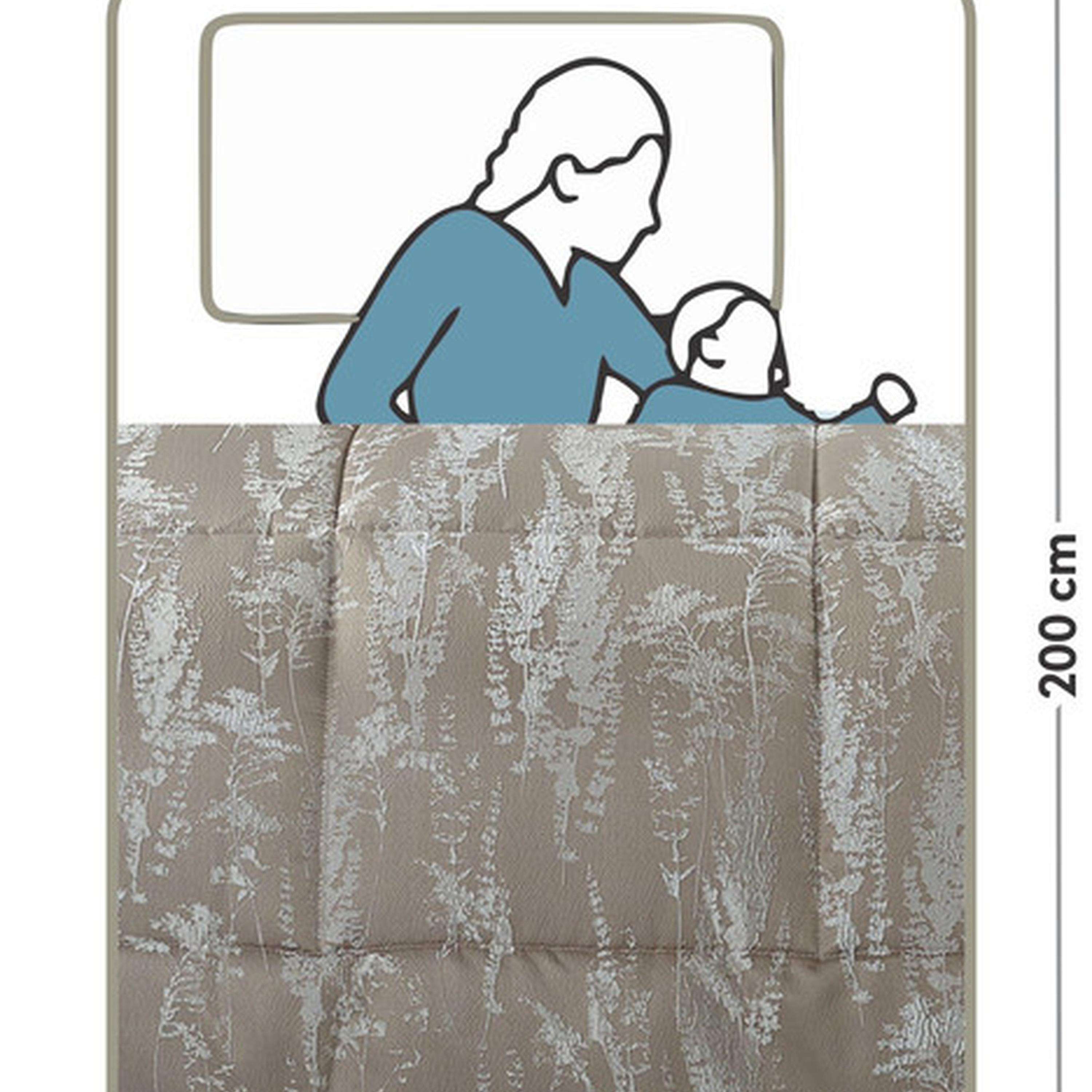 Printed 5-Piece Twin Comforter Set - 170x230 cms-household-bedding-comfortersandbedspreads-comforters-image-66