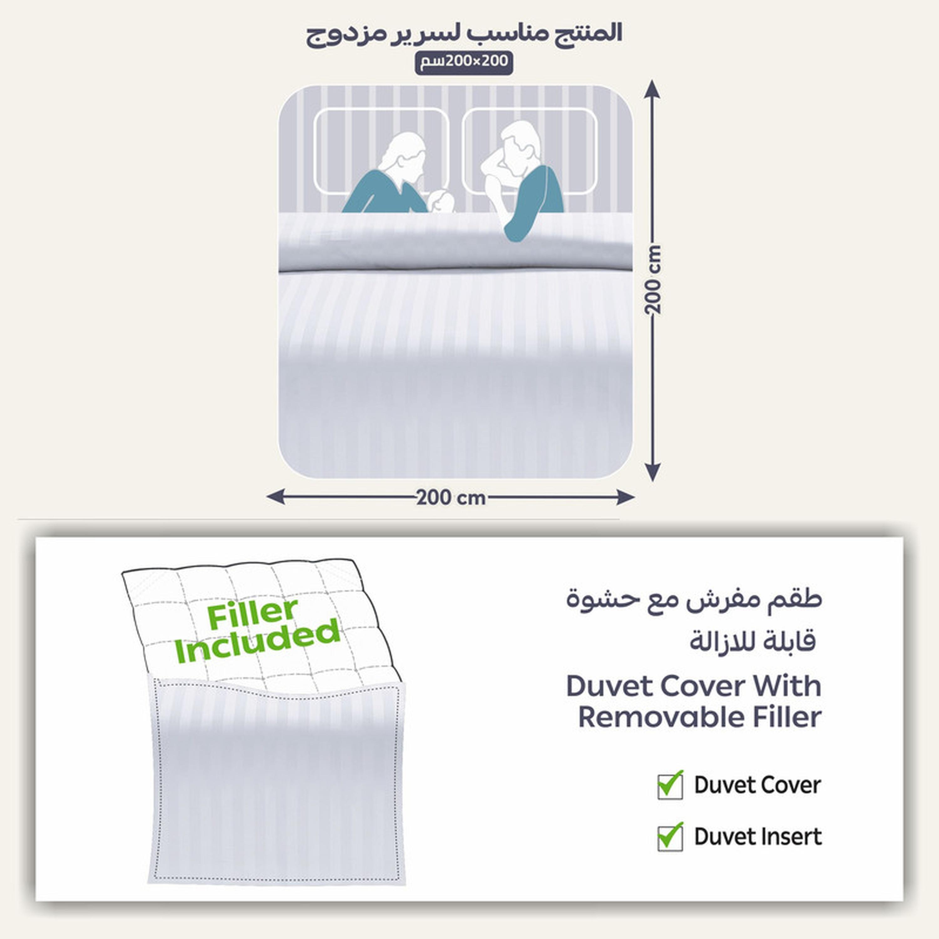 Striped 8-Piece King Comforter Set - 240x260 cms-household-bedding-comfortersandbedspreads-comforters-image-3