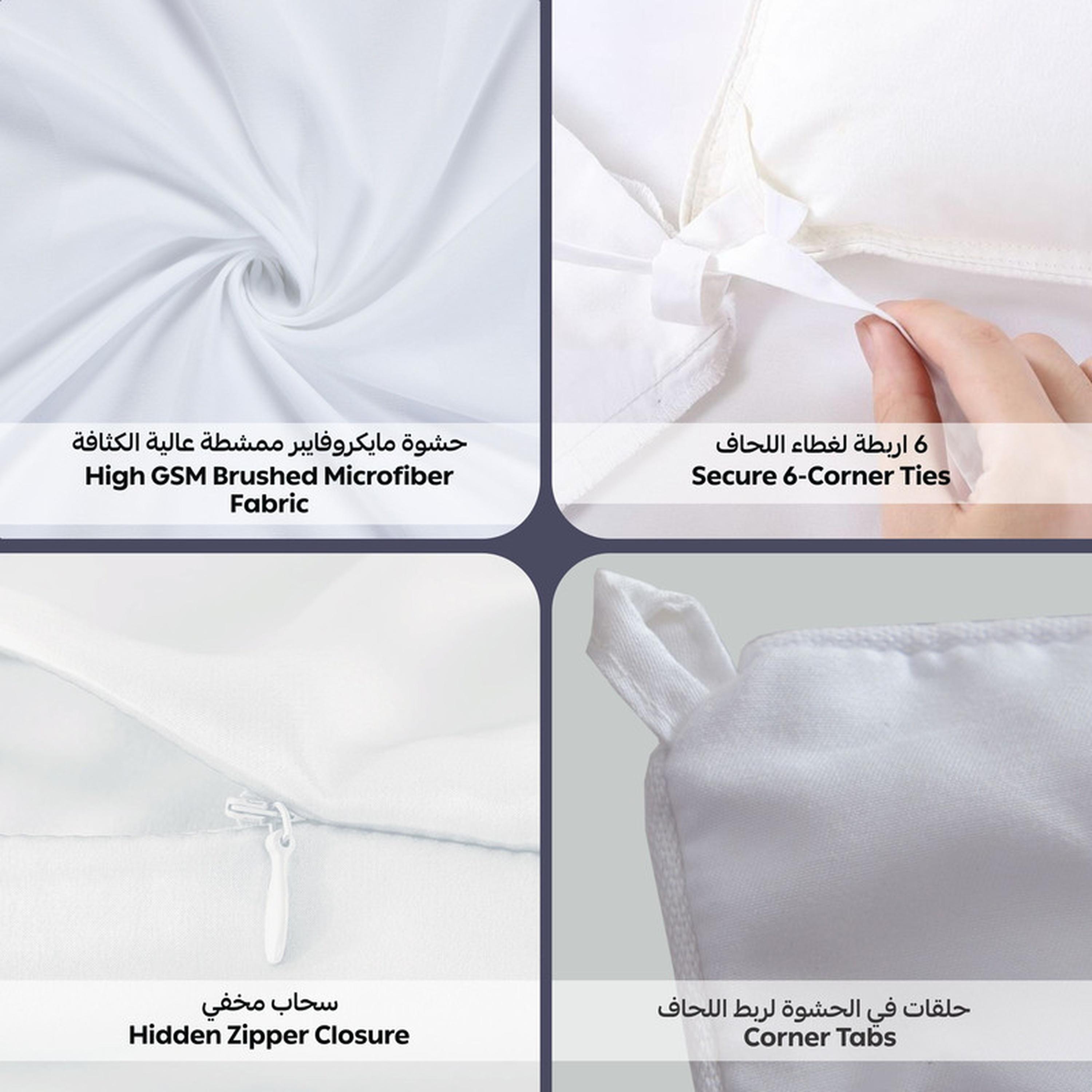 Striped 8-Piece King Comforter Set - 240x260 cms-household-bedding-comfortersandbedspreads-comforters-image-5
