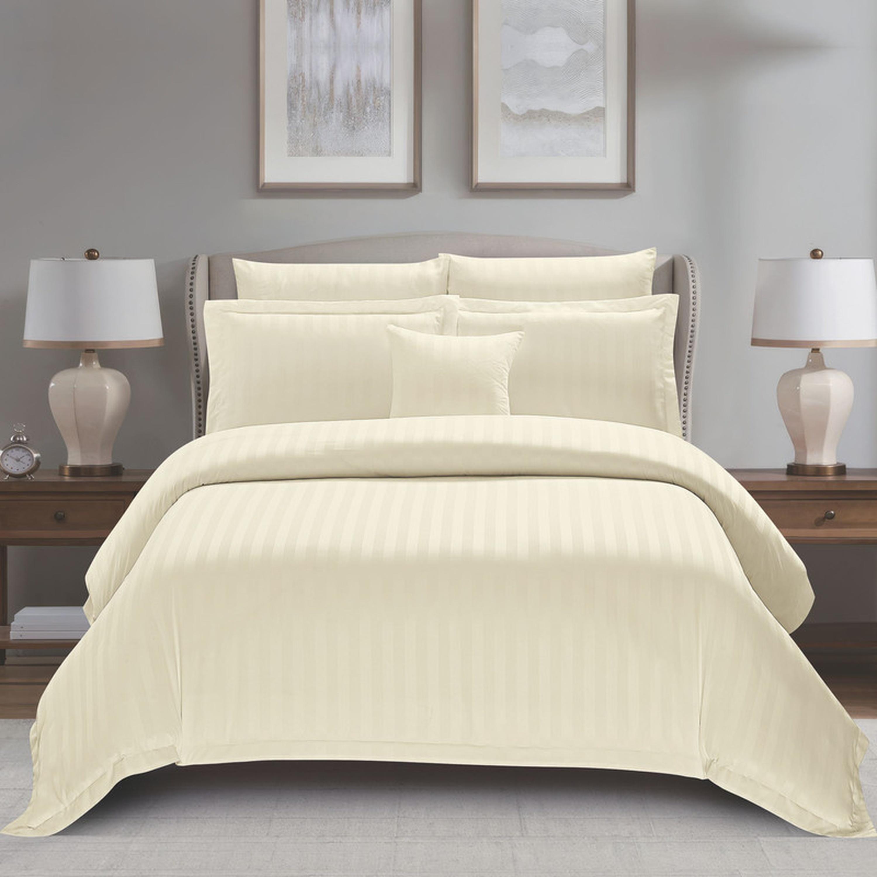 Striped 8-Piece King Comforter Set - 240x260 cms-household-bedding-comfortersandbedspreads-comforters-image-1