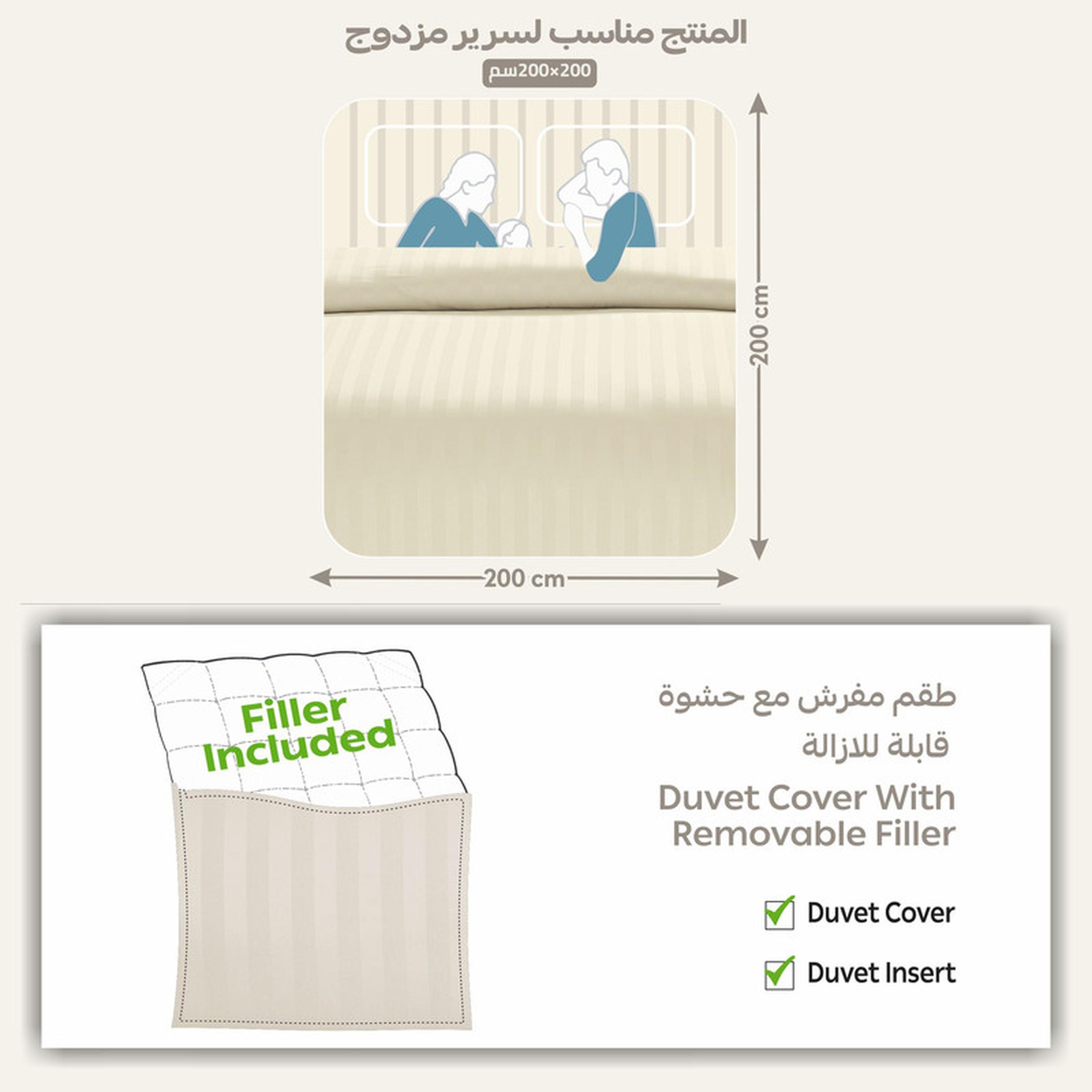 Striped 8-Piece King Comforter Set - 240x260 cms-household-bedding-comfortersandbedspreads-comforters-image-3