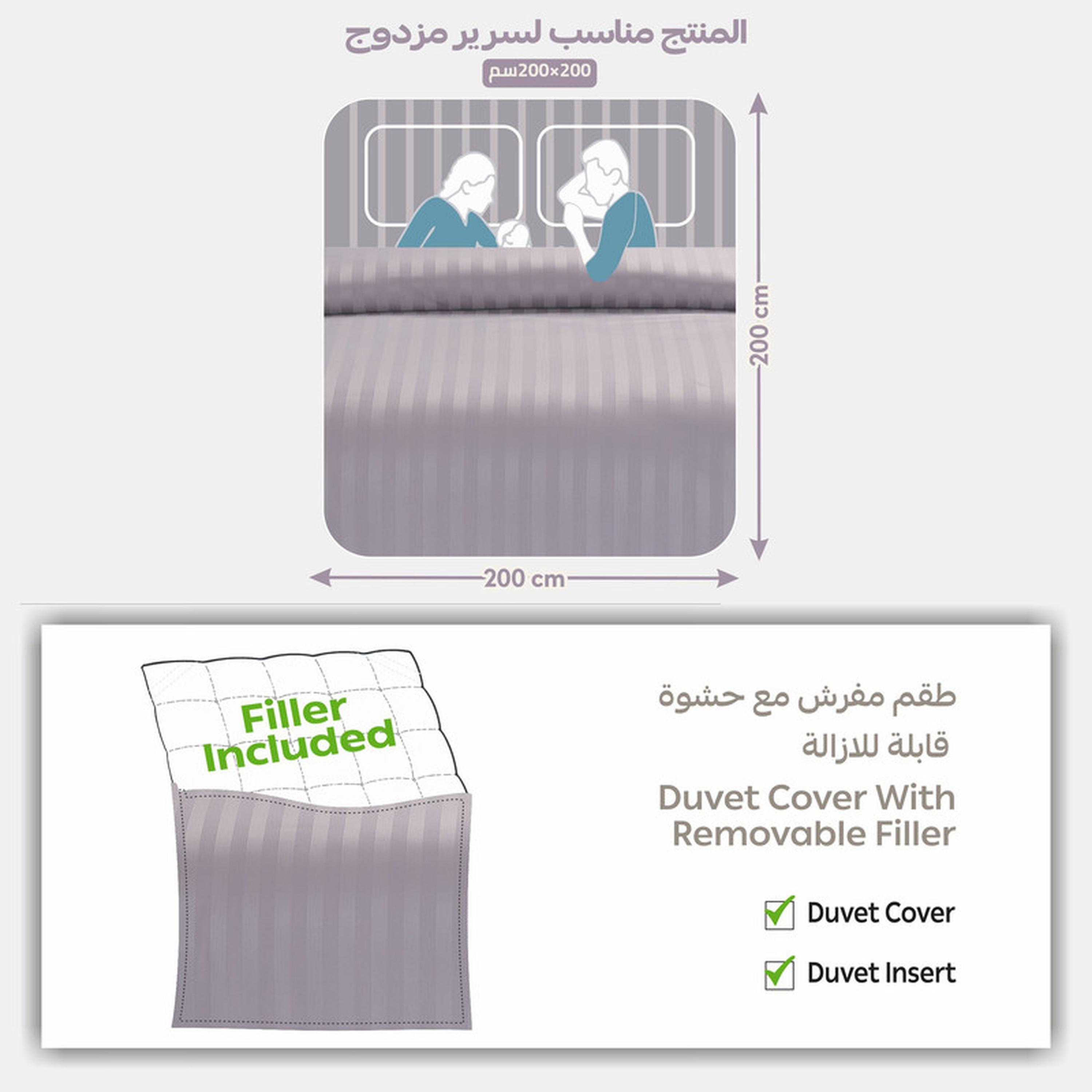 Striped 8-Piece King Comforter Set - 240x260 cms-household-bedding-comfortersandbedspreads-comforters-image-3