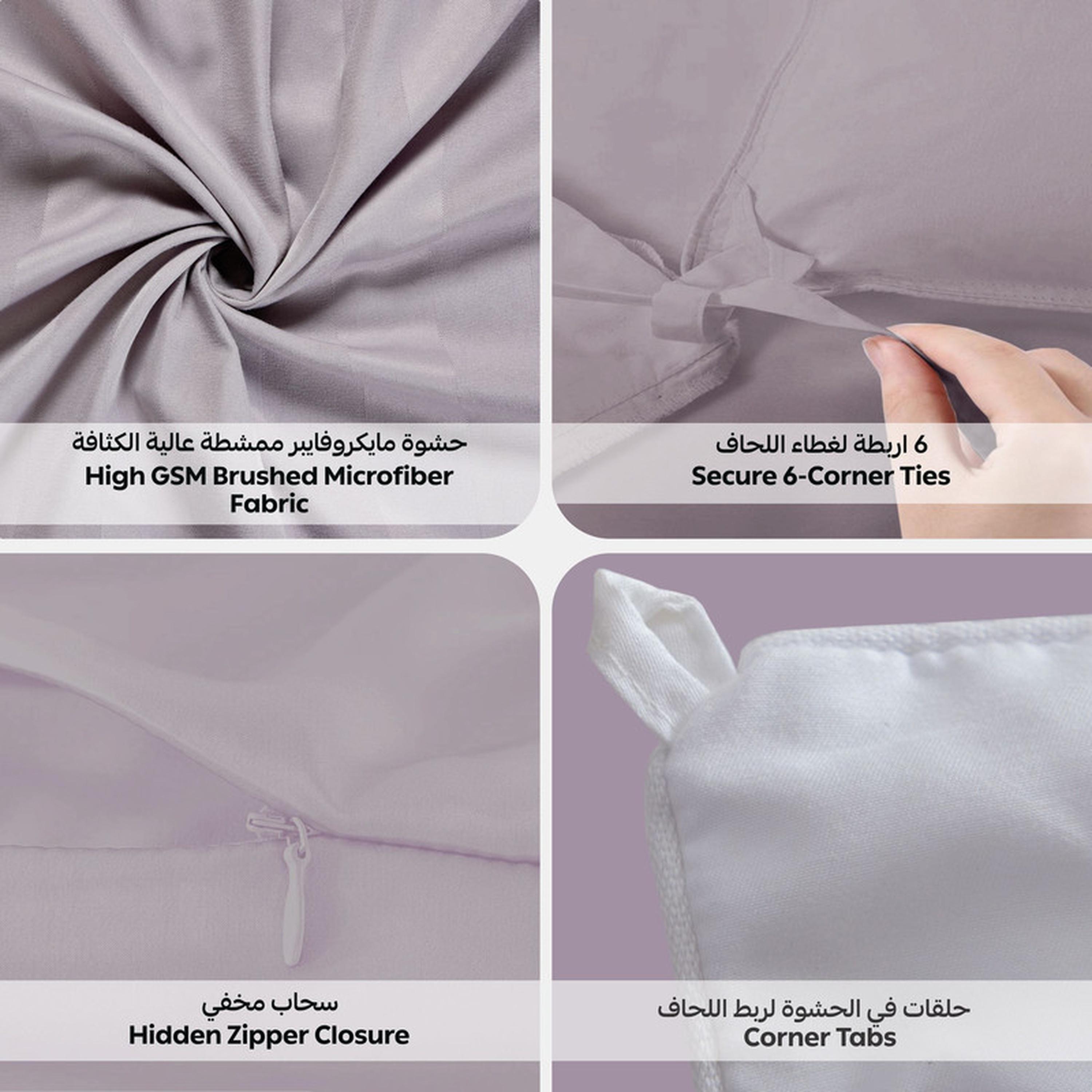 Striped 8-Piece King Comforter Set - 240x260 cms-household-bedding-comfortersandbedspreads-comforters-image-5