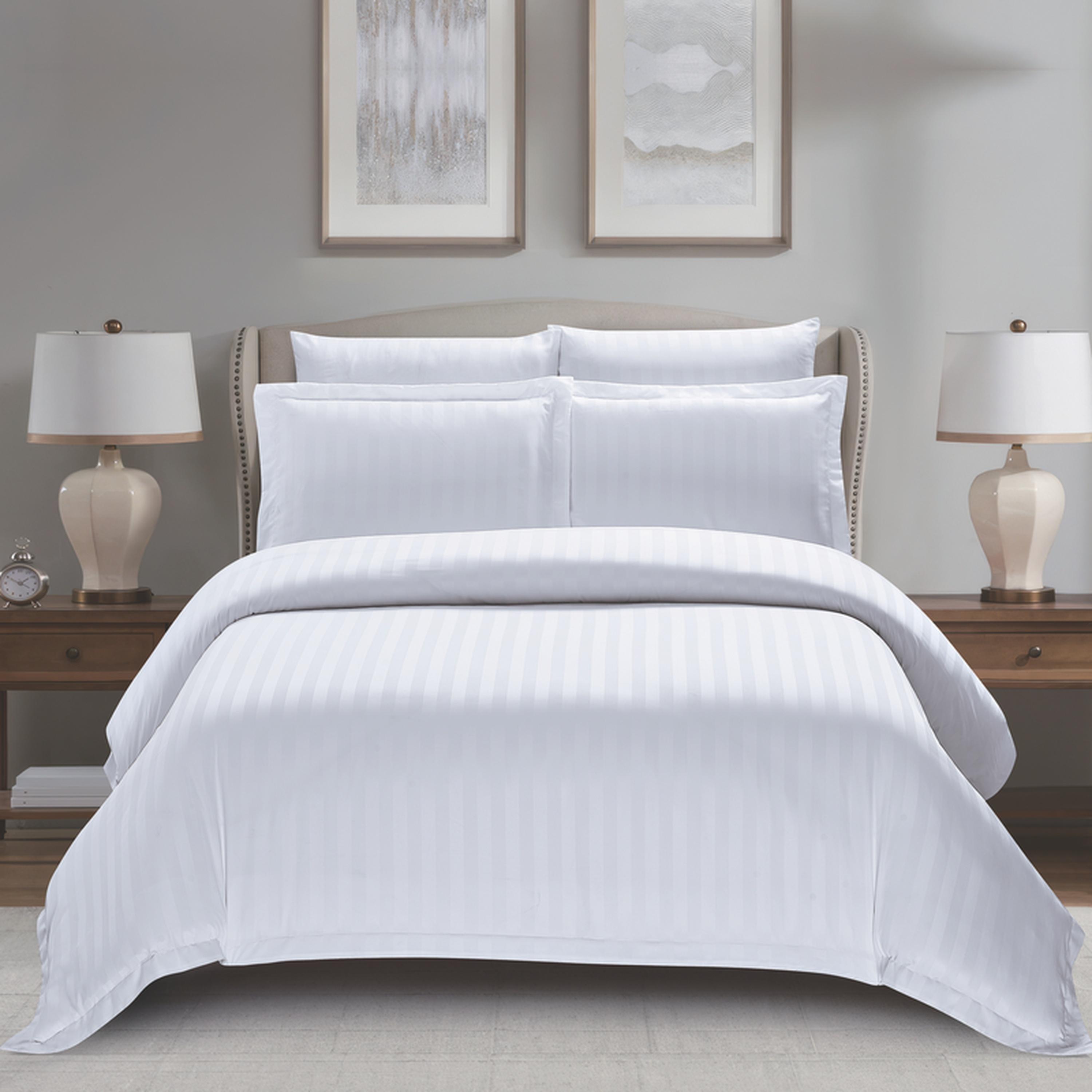 Striped 6-Piece King Duvet Cover Set - 240x260 cms-household-bedding-duvetandcovers-duvetcovers-image-1