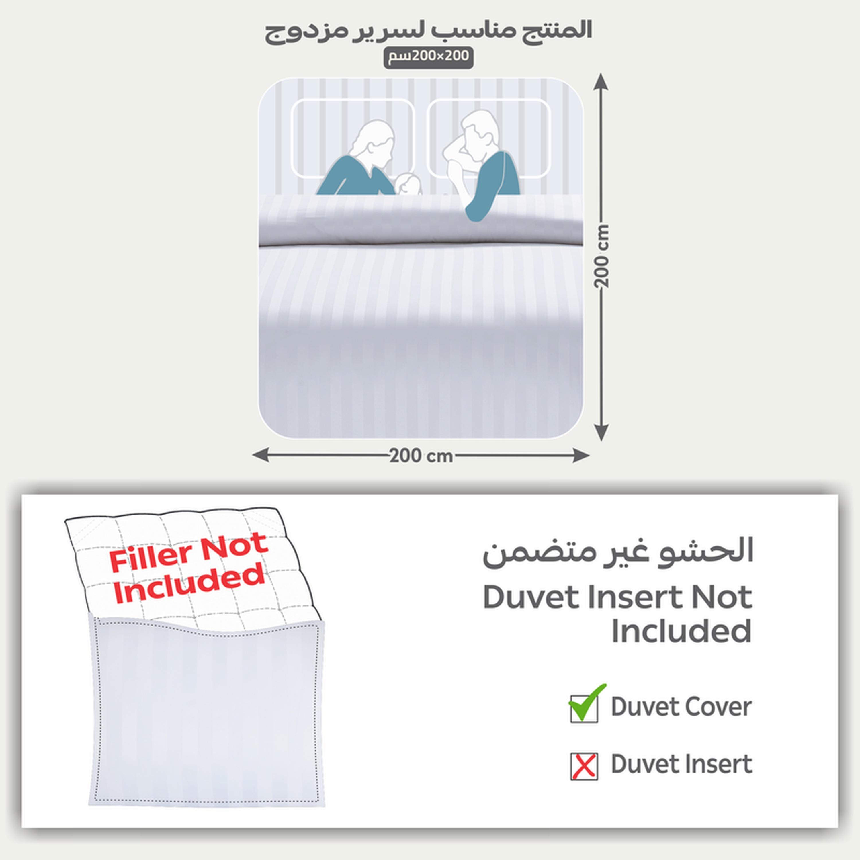 Striped 6-Piece King Duvet Cover Set - 240x260 cms-household-bedding-duvetandcovers-duvetcovers-image-3