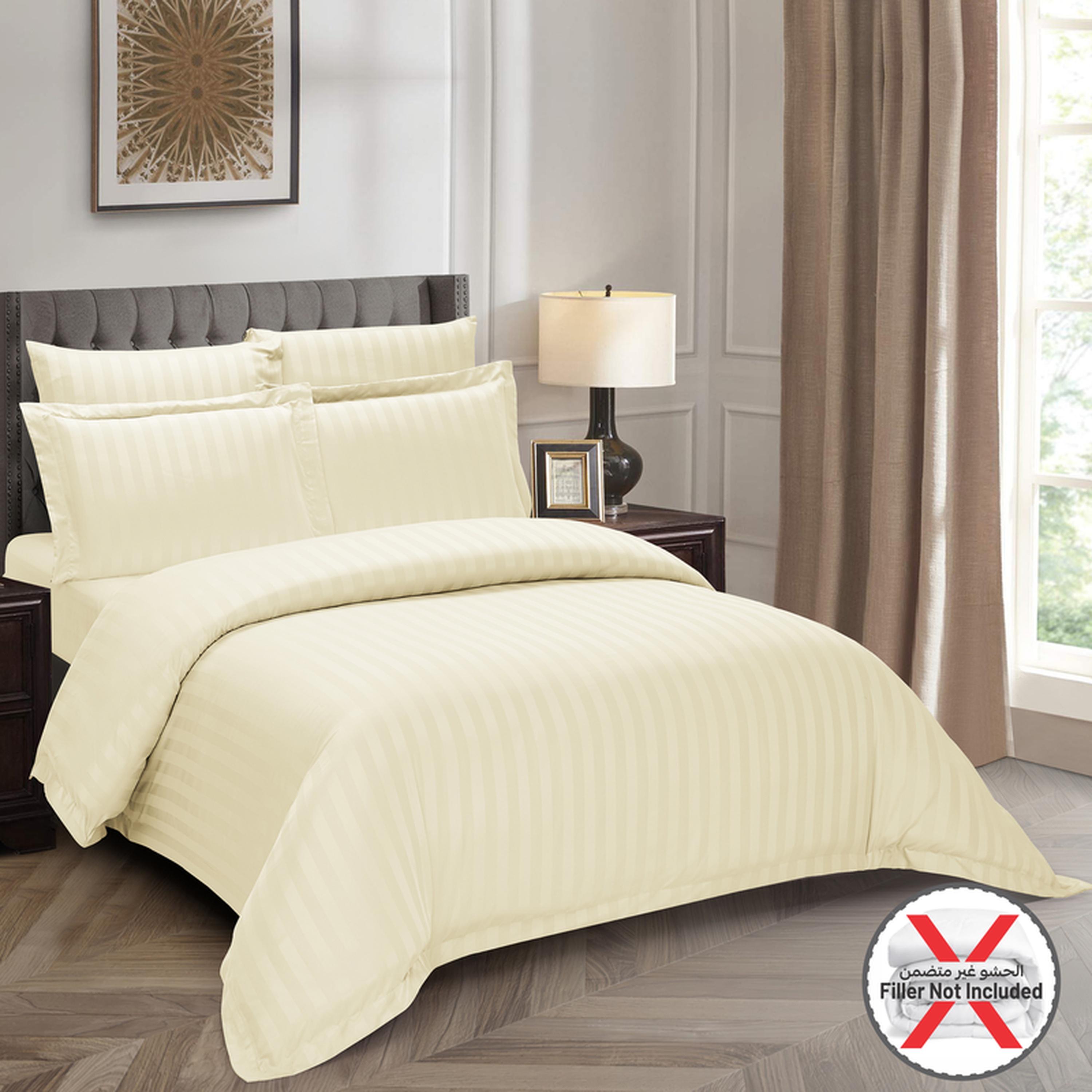 Striped 6-Piece King Duvet Cover Set - 240x260 cms-household-bedding-duvetandcovers-duvetcovers-image-23