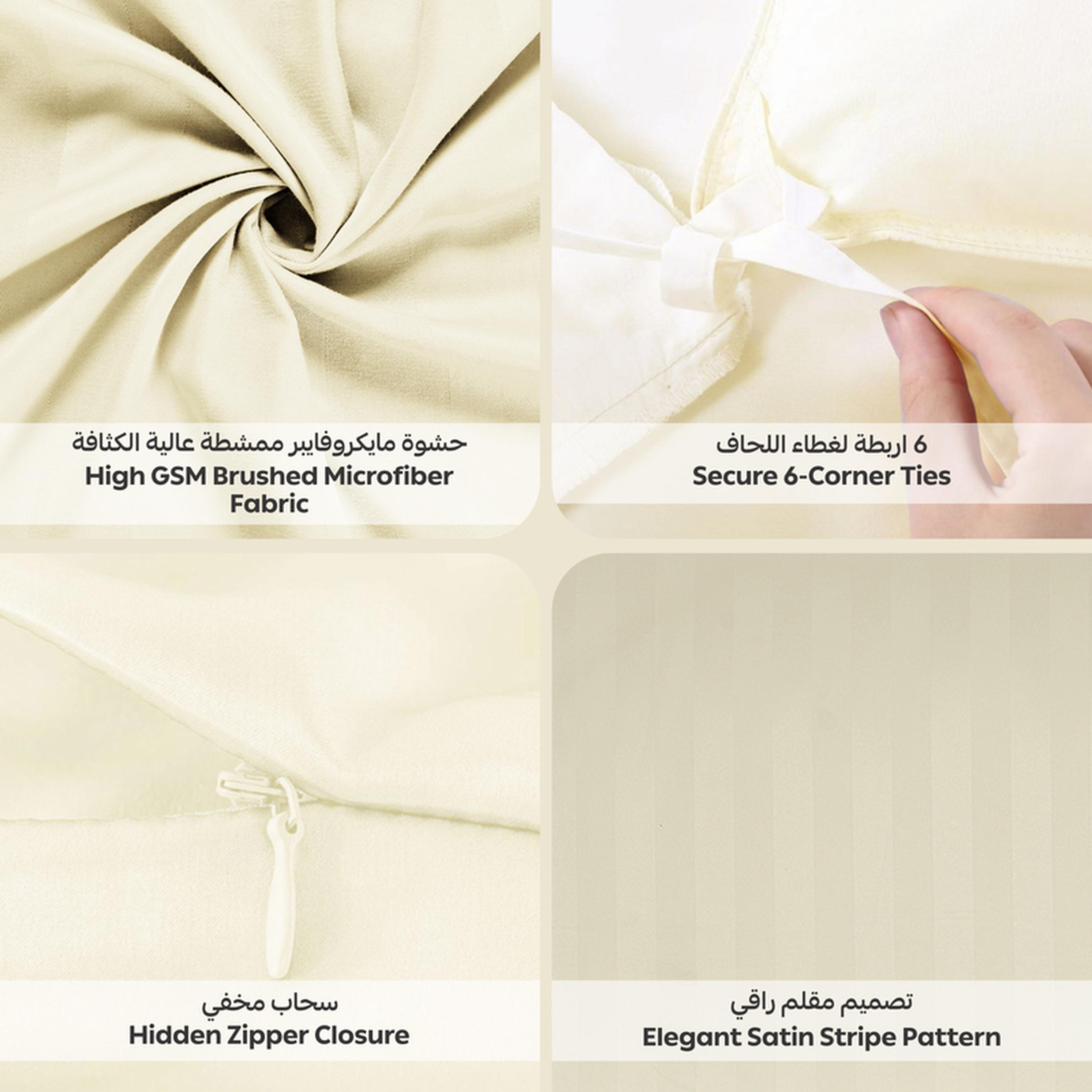 Striped 6-Piece King Duvet Cover Set - 240x260 cms-household-bedding-duvetandcovers-duvetcovers-image-26