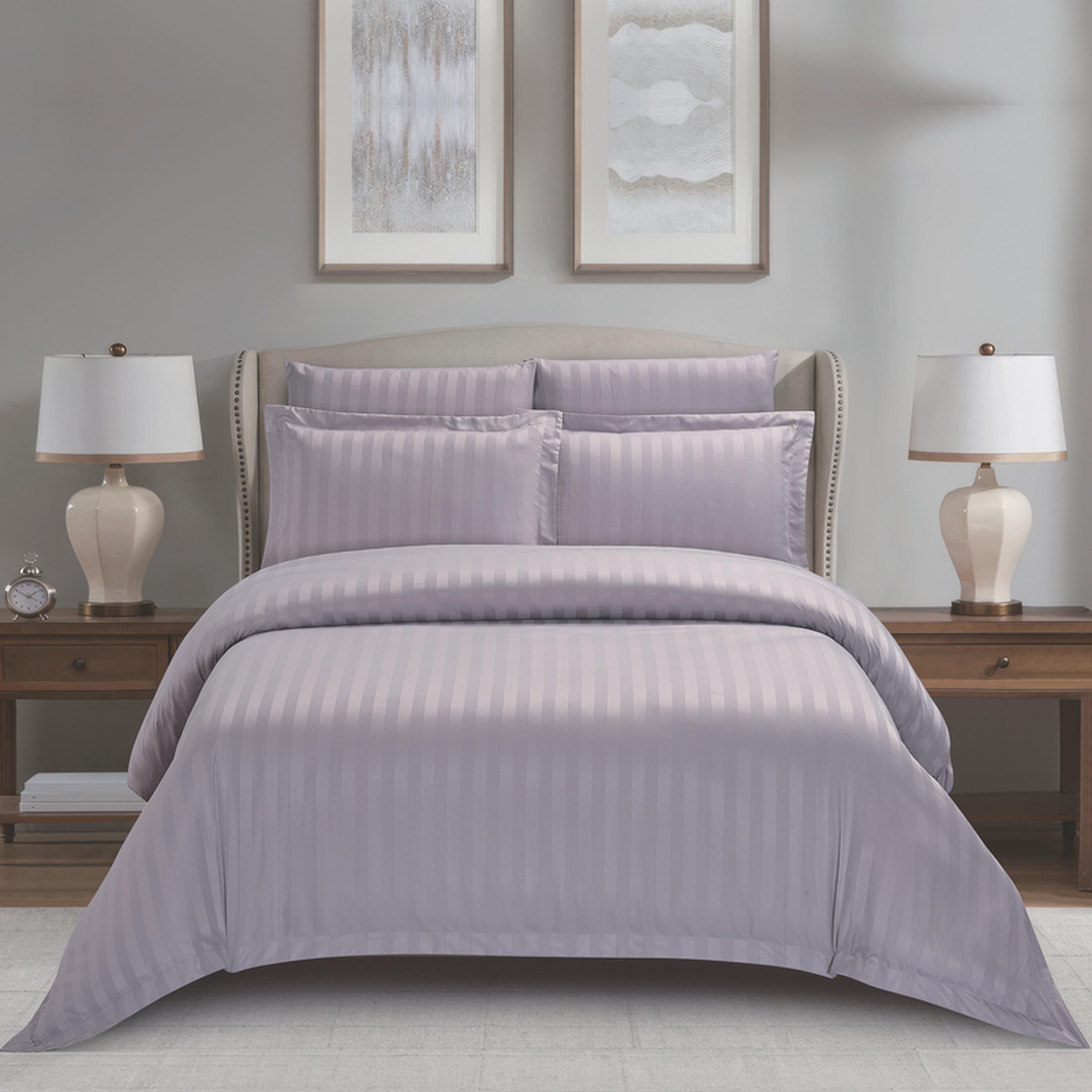 Striped 6-Piece King Duvet Cover Set - 240x260 cms-household-bedding-duvetandcovers-duvetcovers-image-43