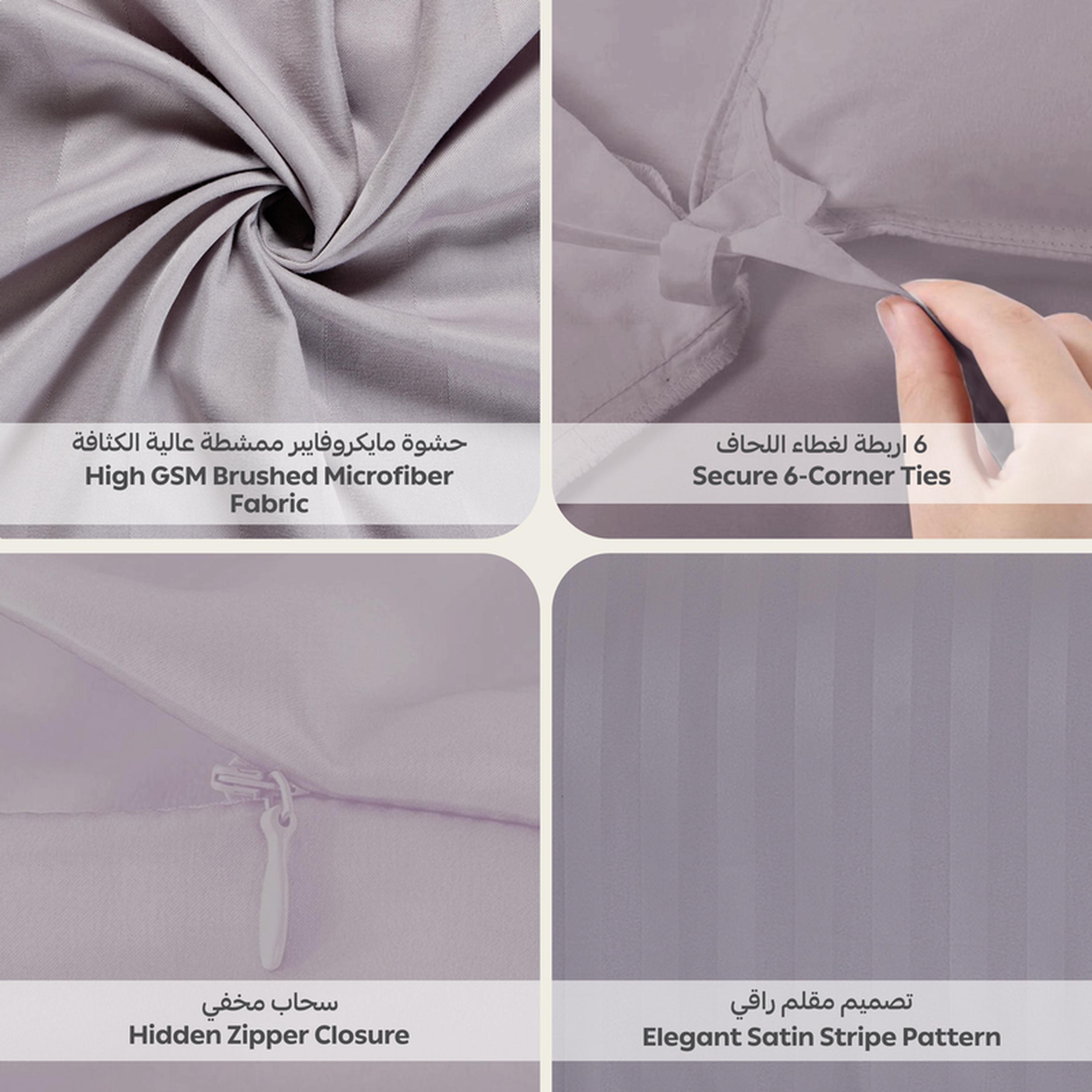 Striped 6-Piece King Duvet Cover Set - 240x260 cms-household-bedding-duvetandcovers-duvetcovers-image-47