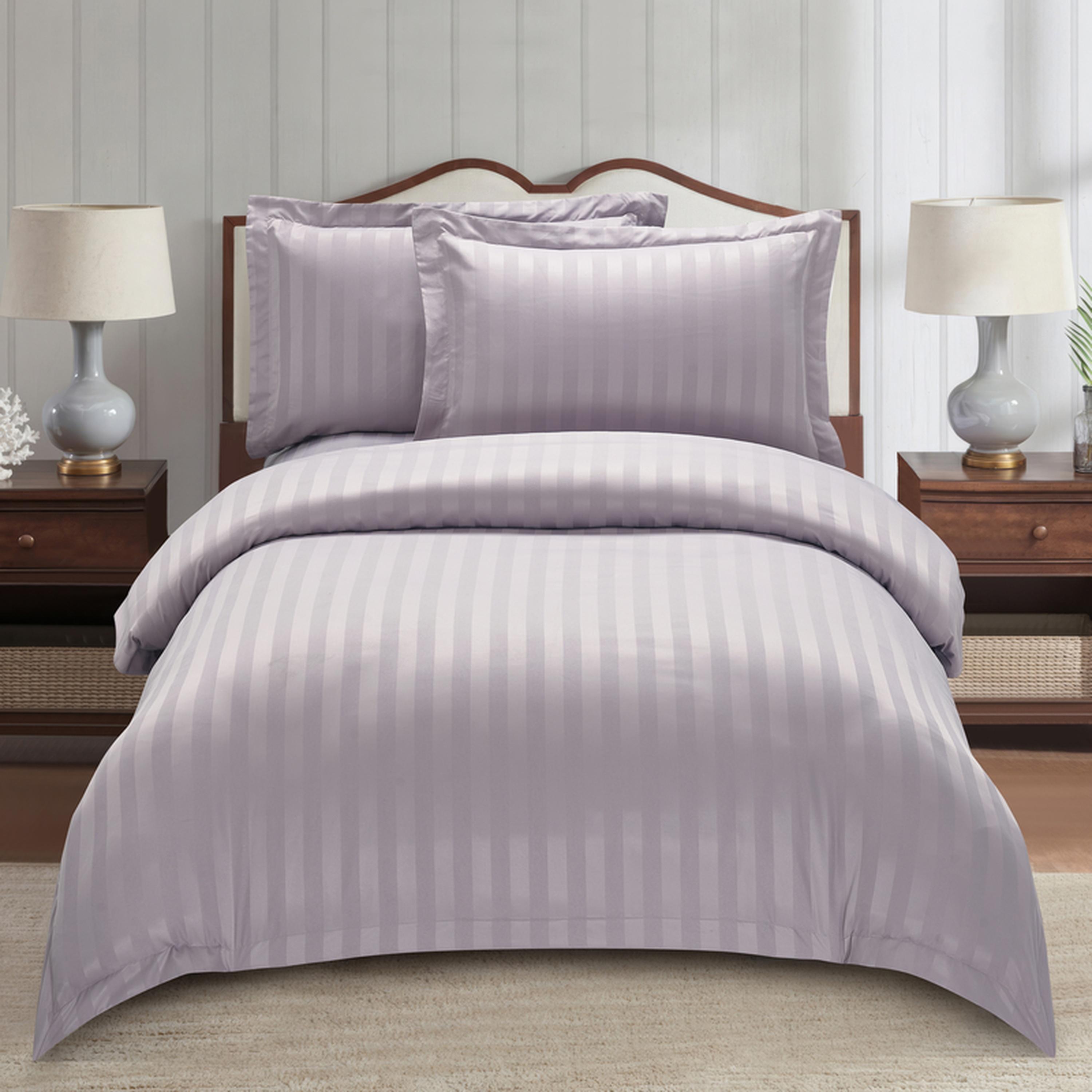 طقم غطاء لحاف مفرد مقلم 4 قطع من دونتيلا - 170x230 سم-household-bedding-duvetandcovers-duvetcovers-image-43