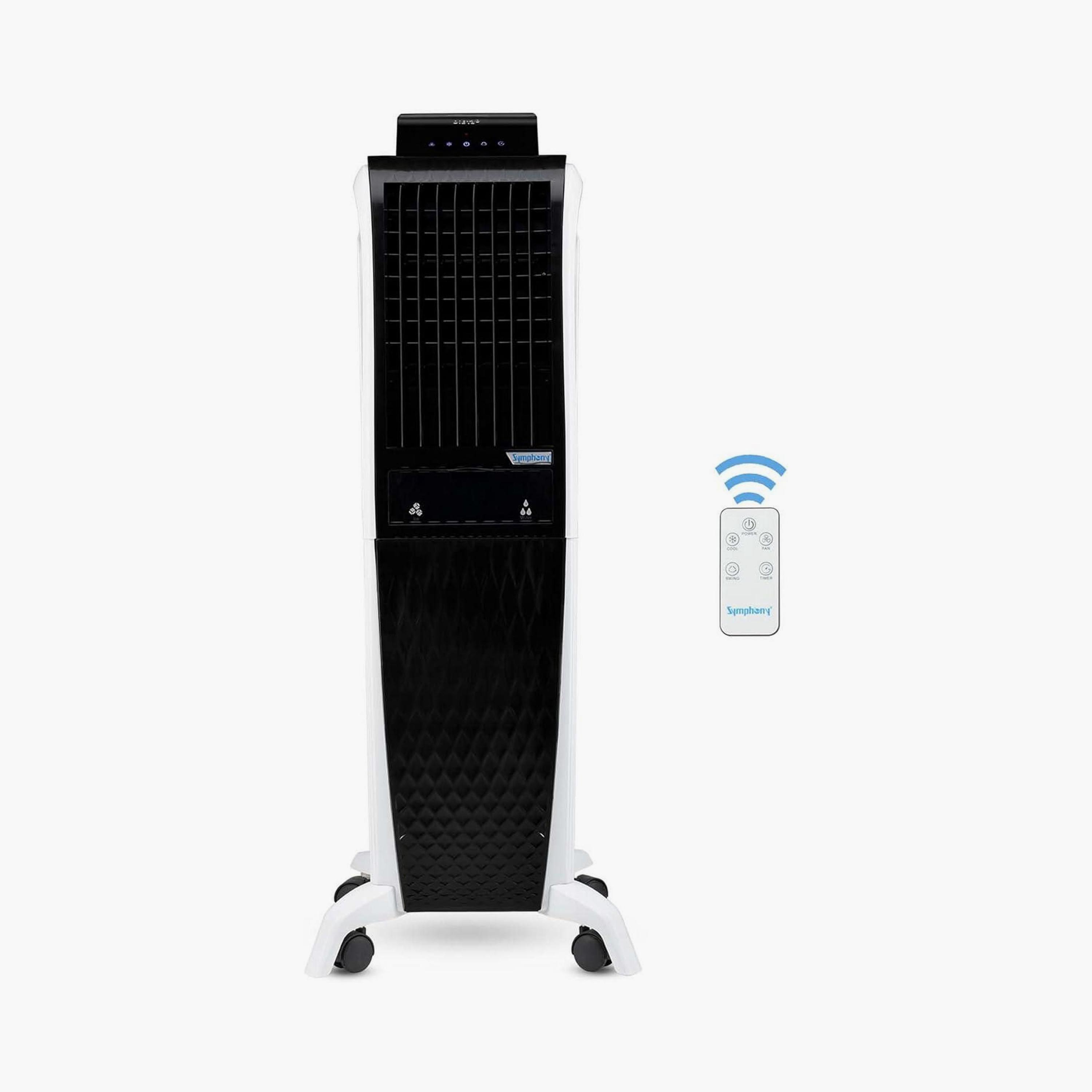 Symphony Tower Air Cooler with Remote | DIET 3D 40i-household-appliances-homeappliances-fans-image-1