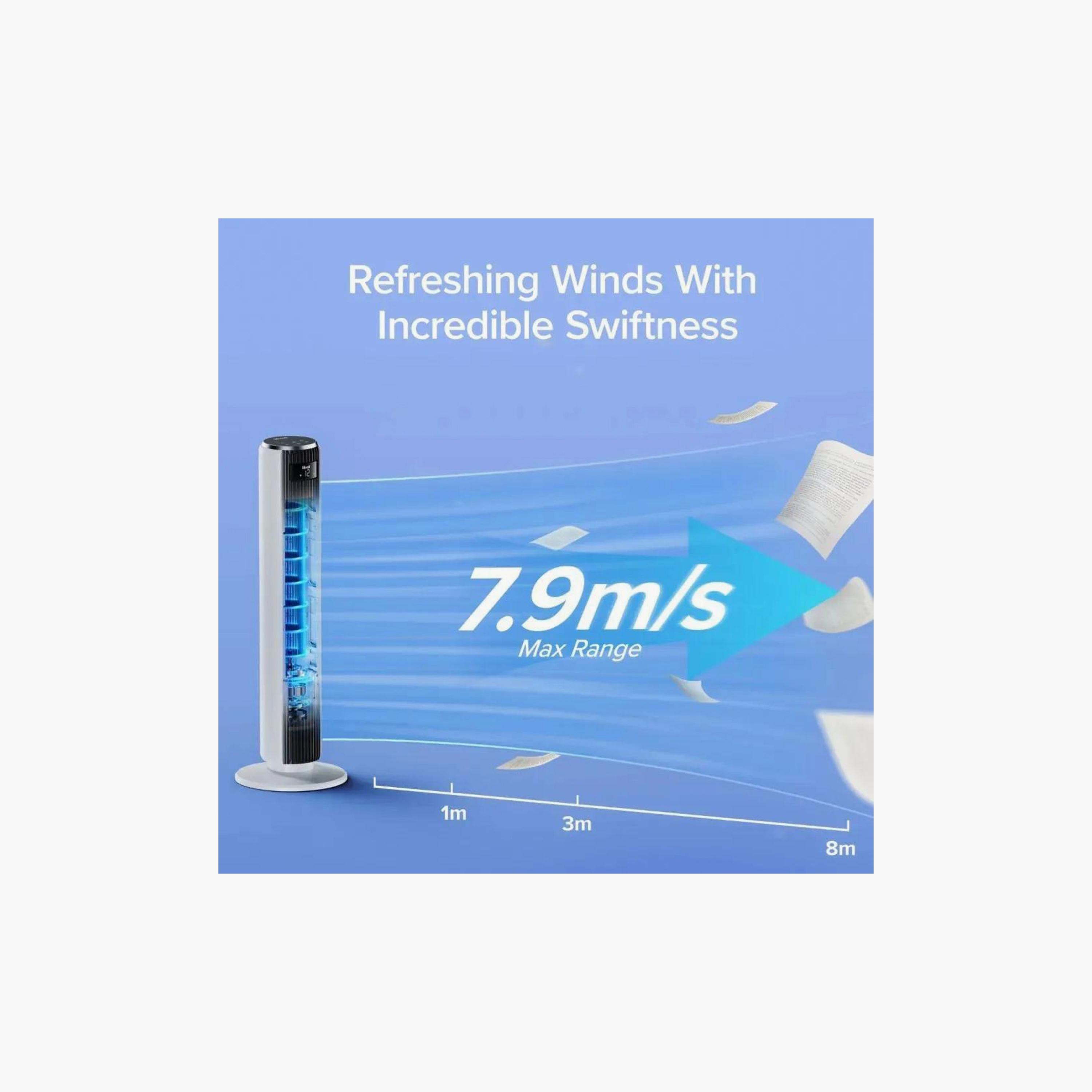 Levoit Classic 36inch Tower Fan Brushless DC Motor | LTF-F361-WAE-household-appliances-homeappliances-fans-image-4