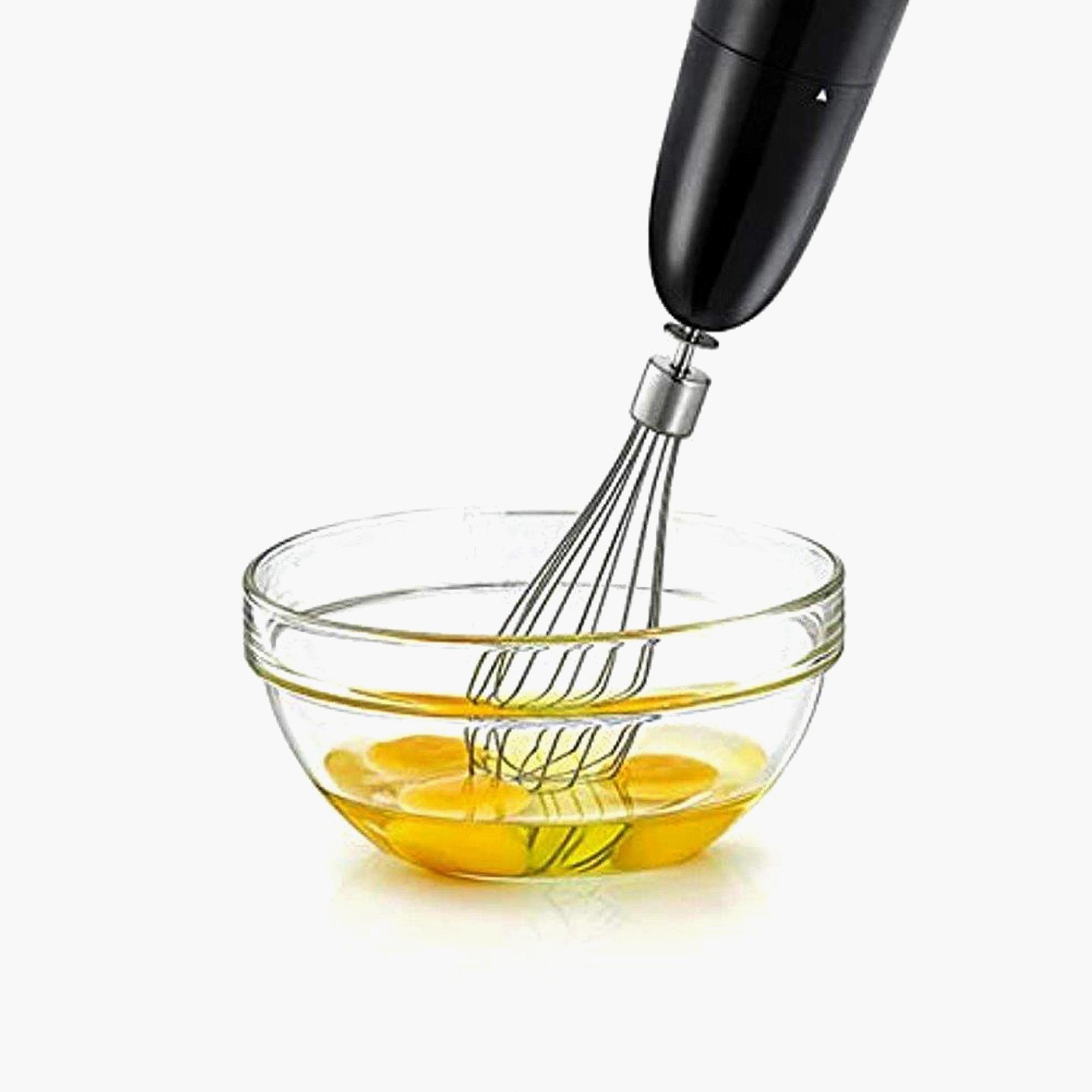 بلاك آند ديكر طقم خلاط يدوي 3 في 1 مع مفرمة أسود | HB600-B5-household-appliances-kitchenappliances-blendersmixersandgrinders-image-2