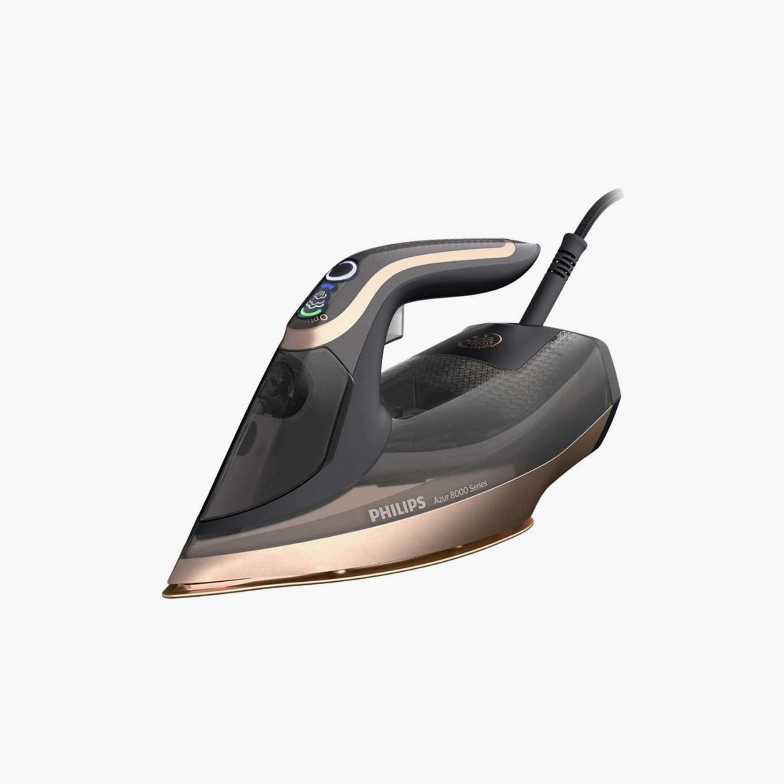 Philips Azur 8000 Series Steam Iron Black | DST8041/86-household-appliances-homeappliances-ironandsteamers-image-1