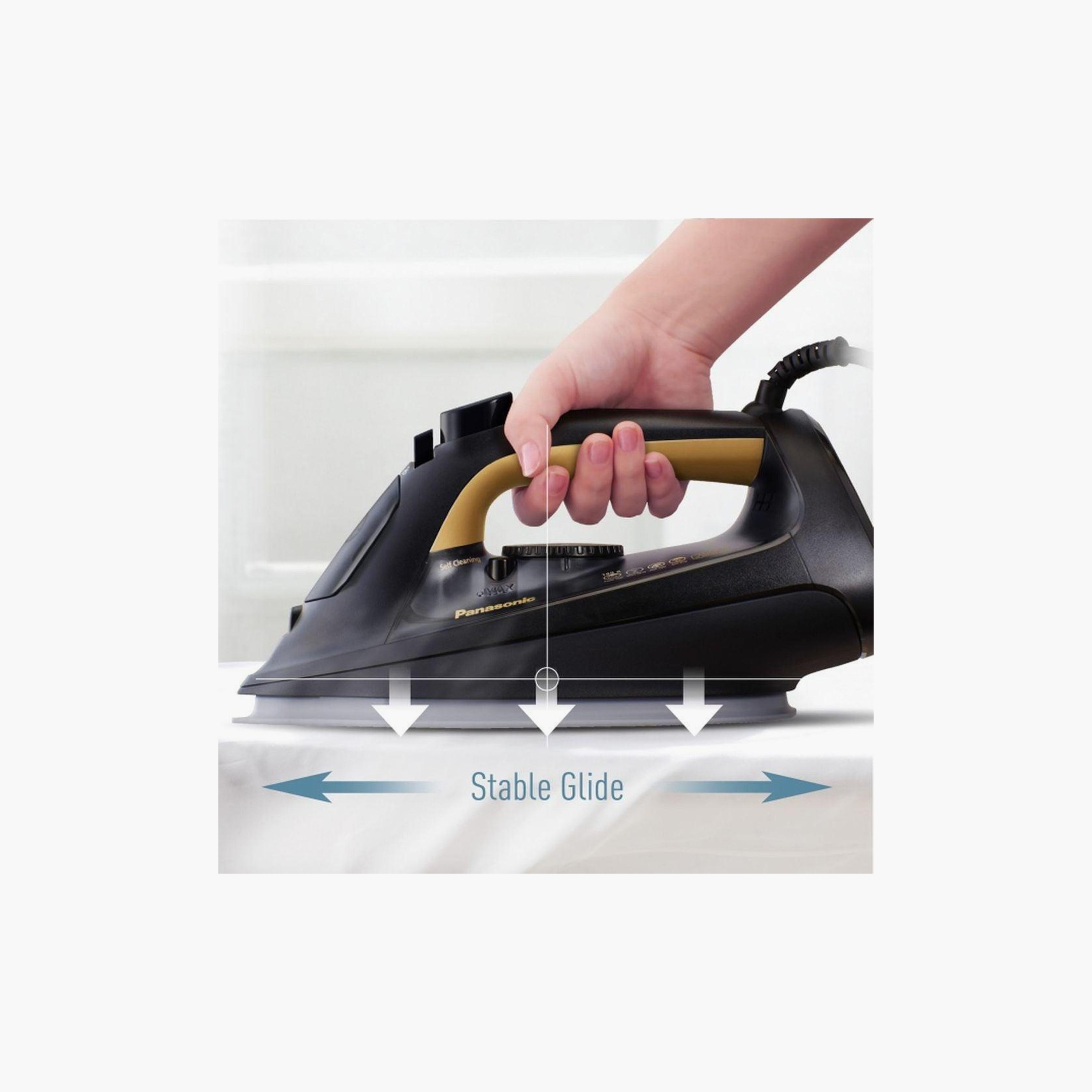 Panasonic Steam Iron Black | NI-JU900KTH-household-appliances-homeappliances-ironandsteamers-image-5