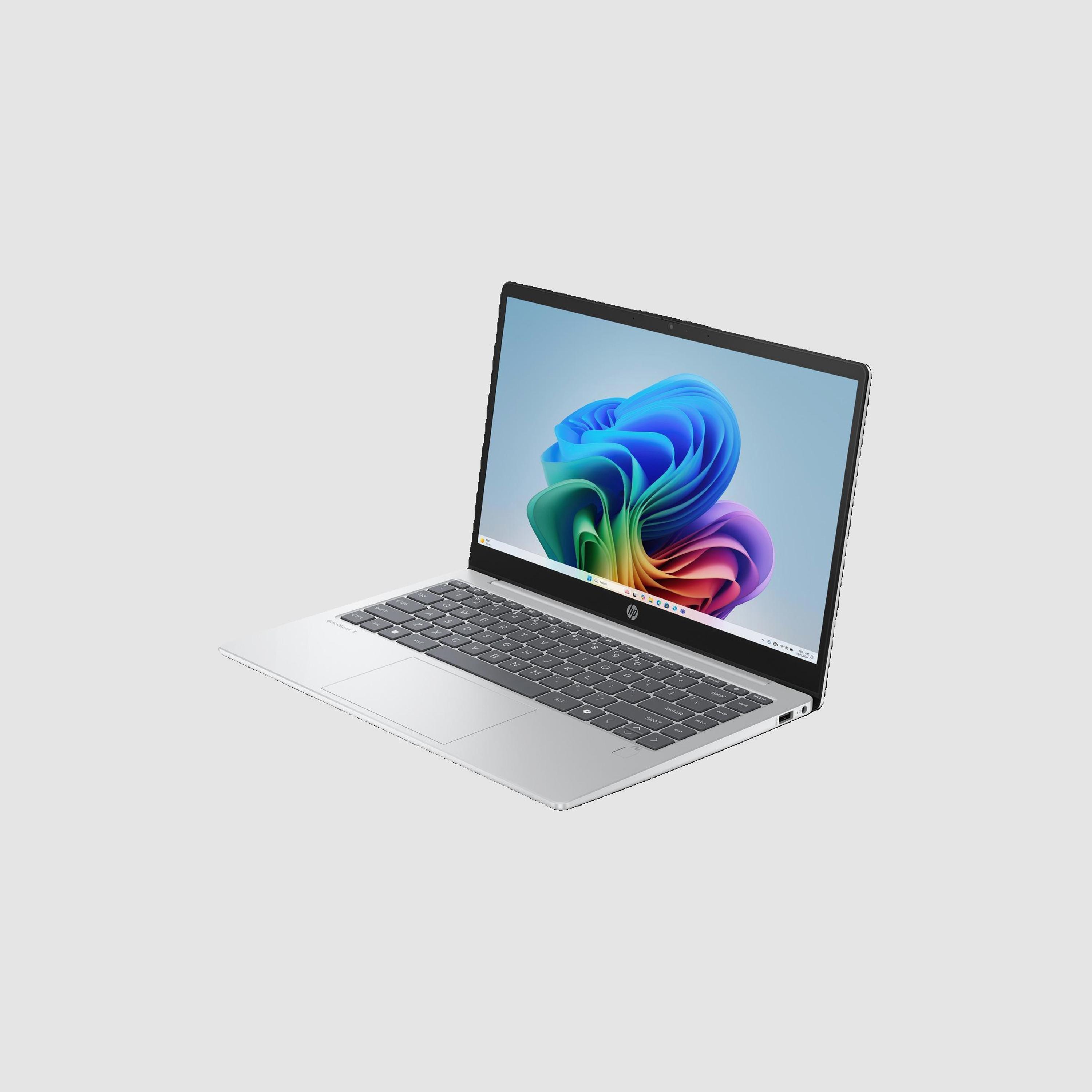 HP Omnibook 3 NGAI 14-HA0003NE Ryzen AI 5 340 Processor 16GB RAM+512GB SDD 14" FHD Windows 11 Home-electronics-laptops-image-2