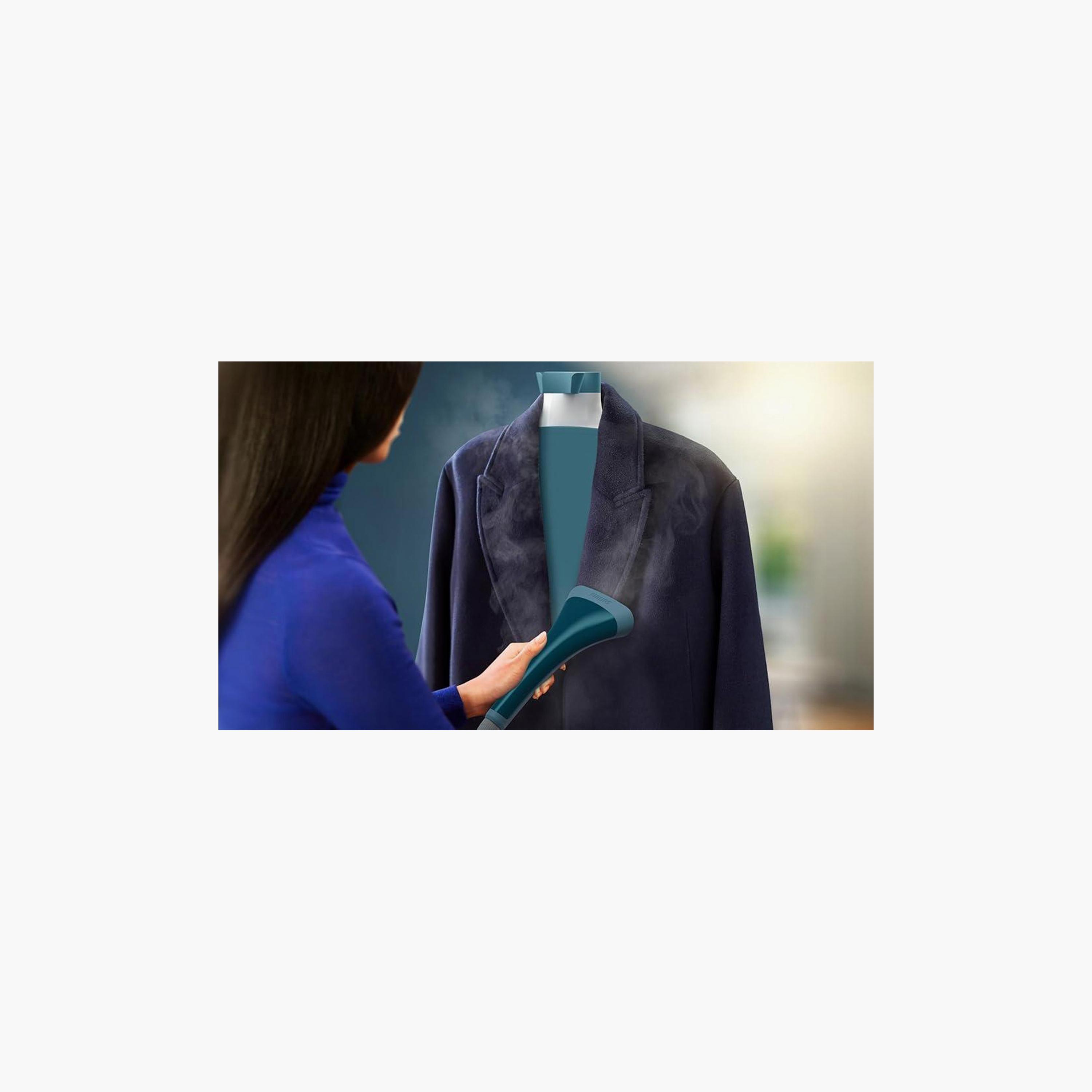 Philips 1000 Series Garment Steamer Blue | STE1040/26-household-appliances-homeappliances-ironandsteamers-image-4