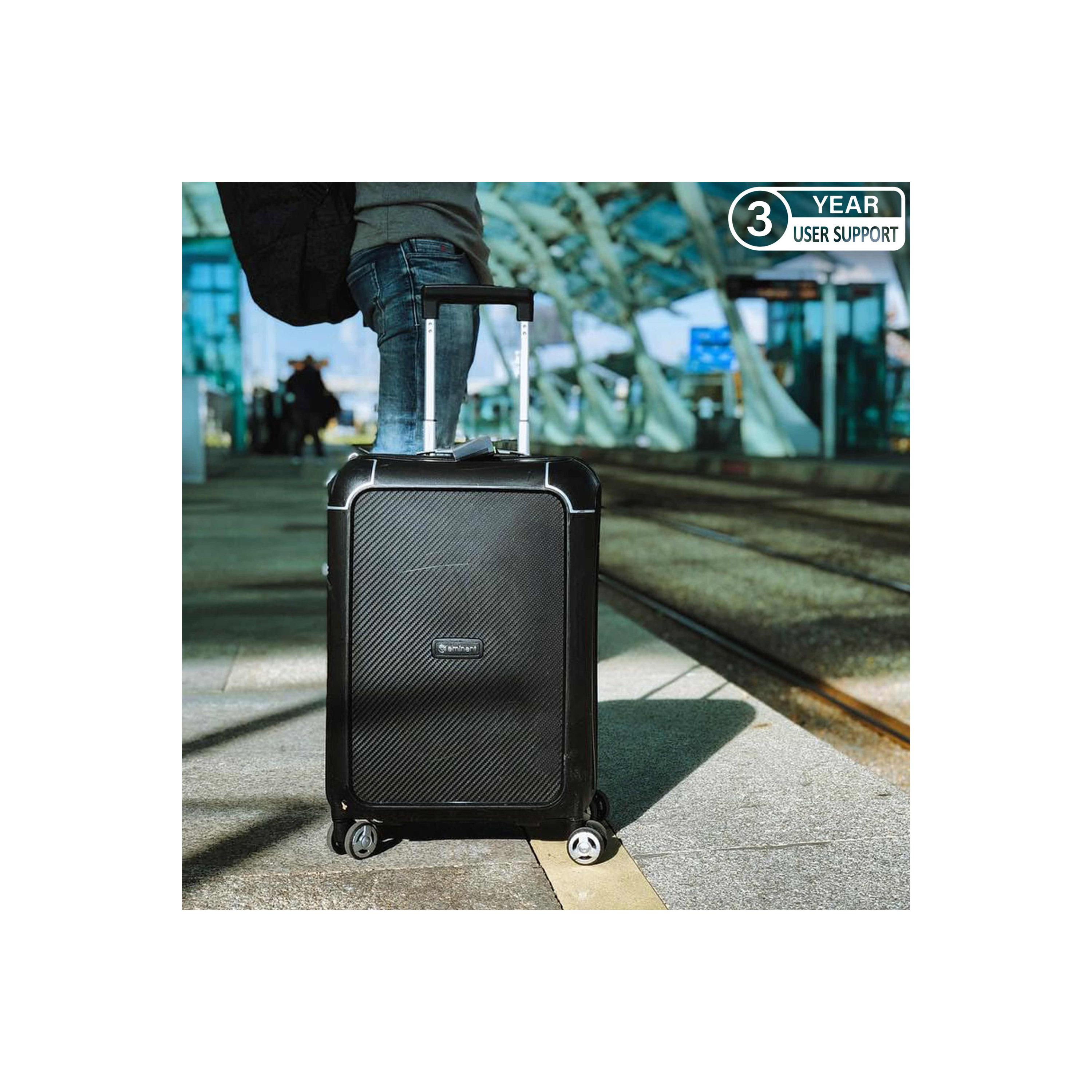 Eminent Set of 3 Polypropylene Hard Sided 4-Wheeler Spinner Trolley Bag with TSA Lock-travel-luggagesandbags-luggage-image-9