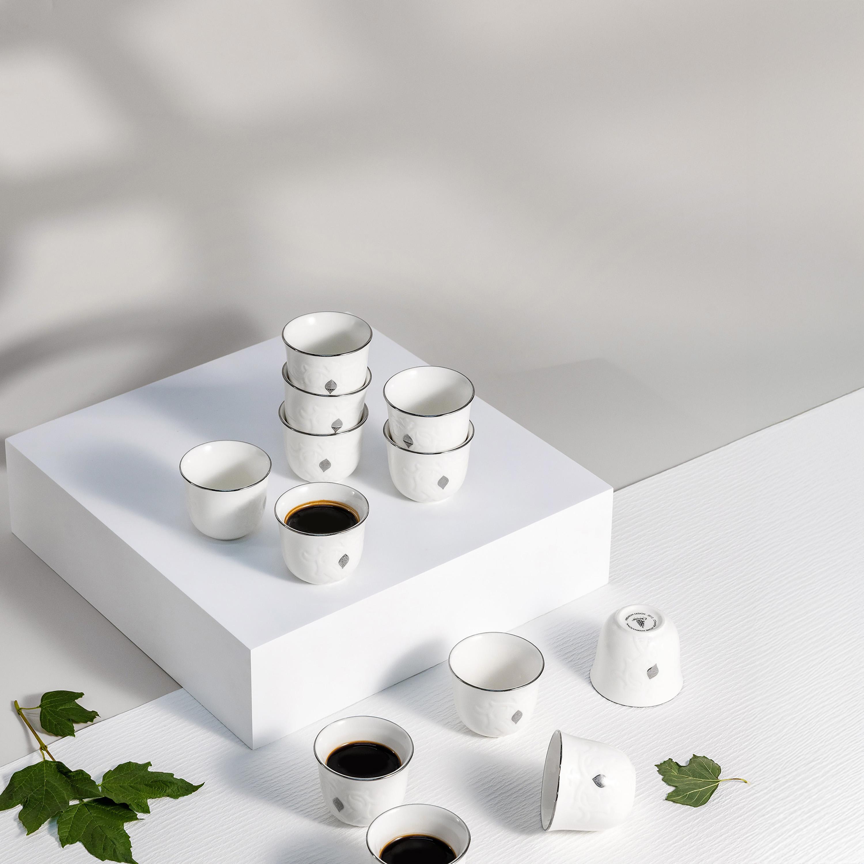 طقم فناجين قهوة بورسلان 12 قطعة من أوتانتيك-household-dining-teaandcoffee-teaandcoffeesets-image-1