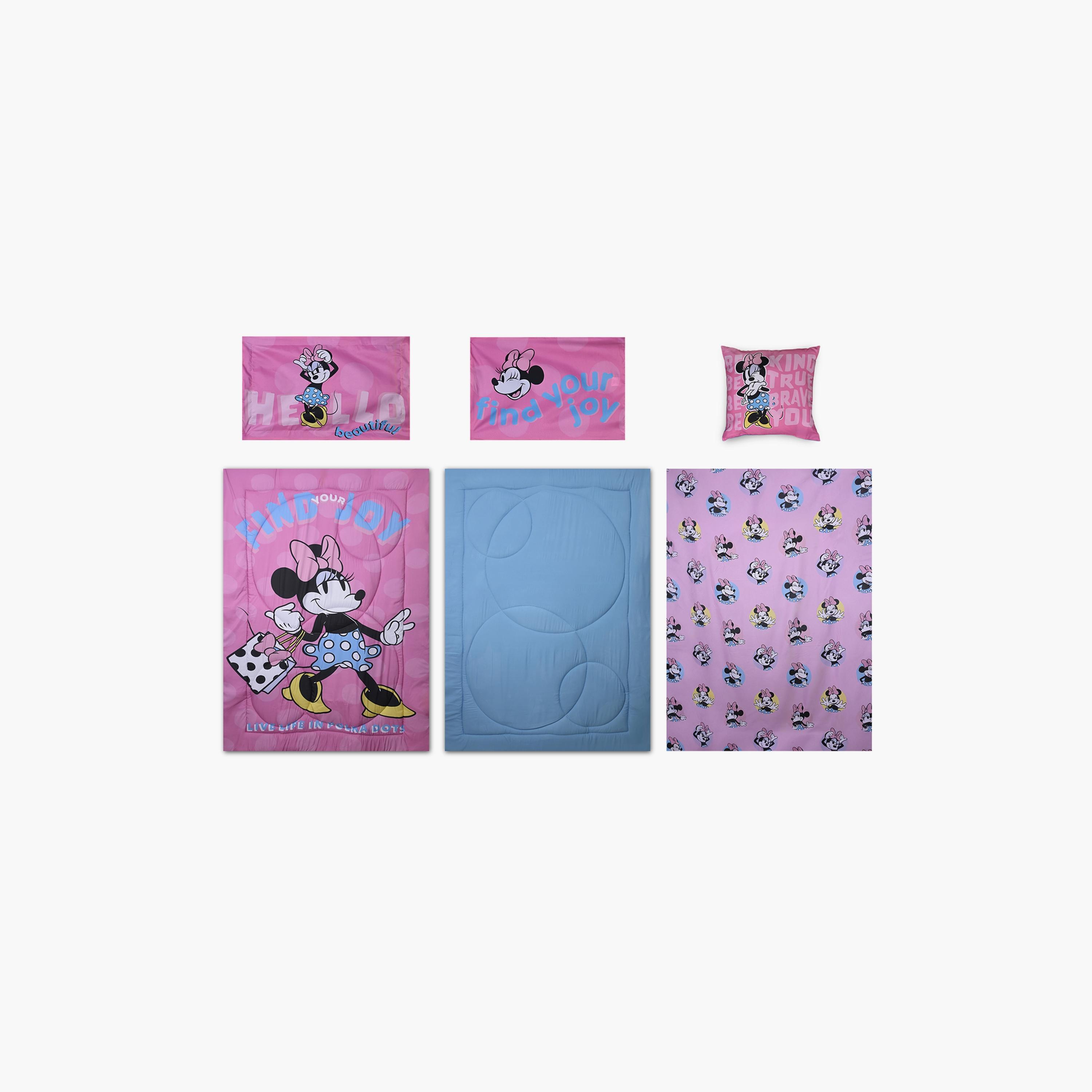 Minnie Mouse 5-in-1 BNB Comforter Set - Pink-baby-nursery-blanketsandswaddles-receivingblankets-image-2