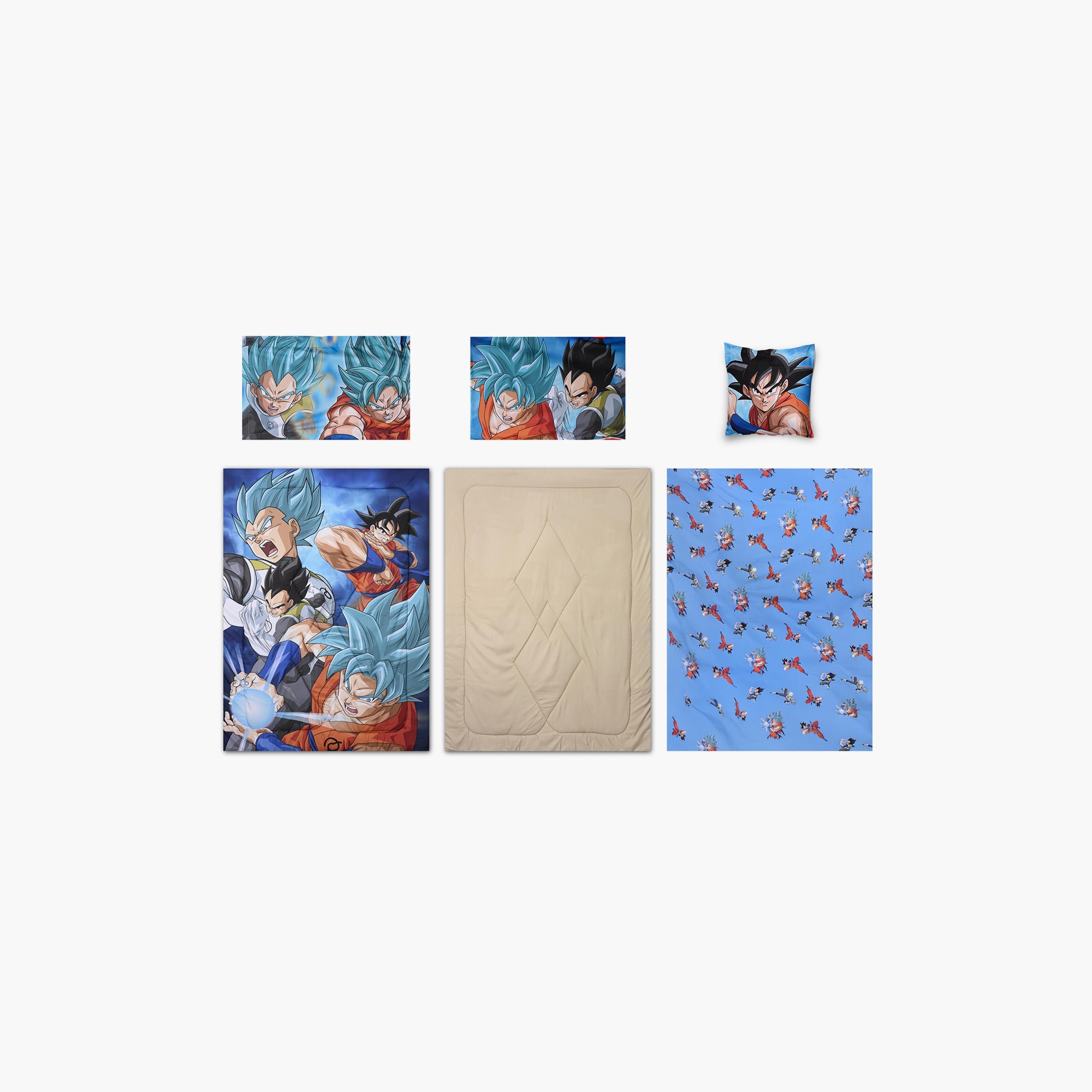 Dragon Ball 5-in-1 BNB Comforter Set - Blue-baby-nursery-blanketsandswaddles-receivingblankets-image-1