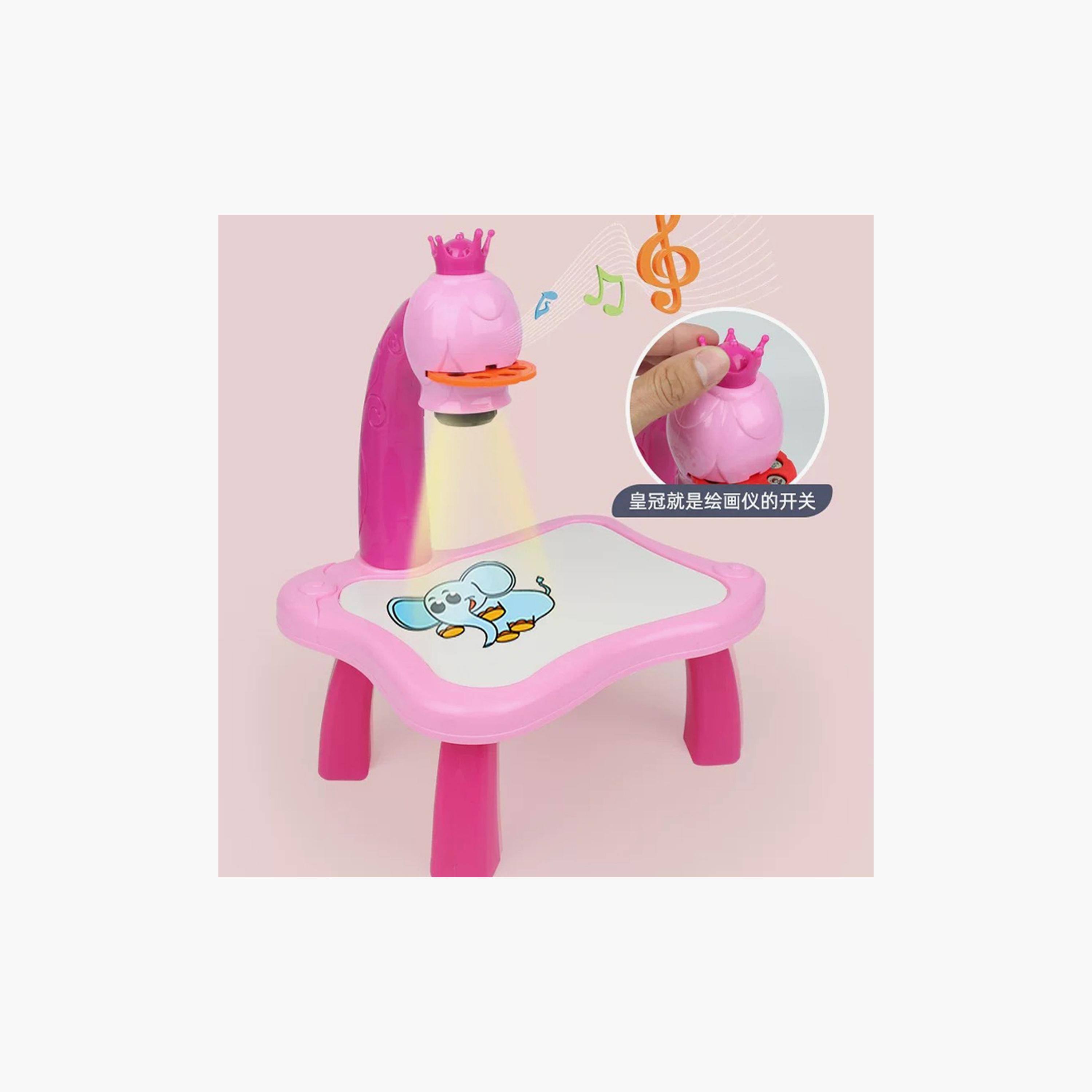 آلة رسم إسقاط كيكيبيبي مع موسيقى - وردي-toys-educational-musicaltoys-image-2