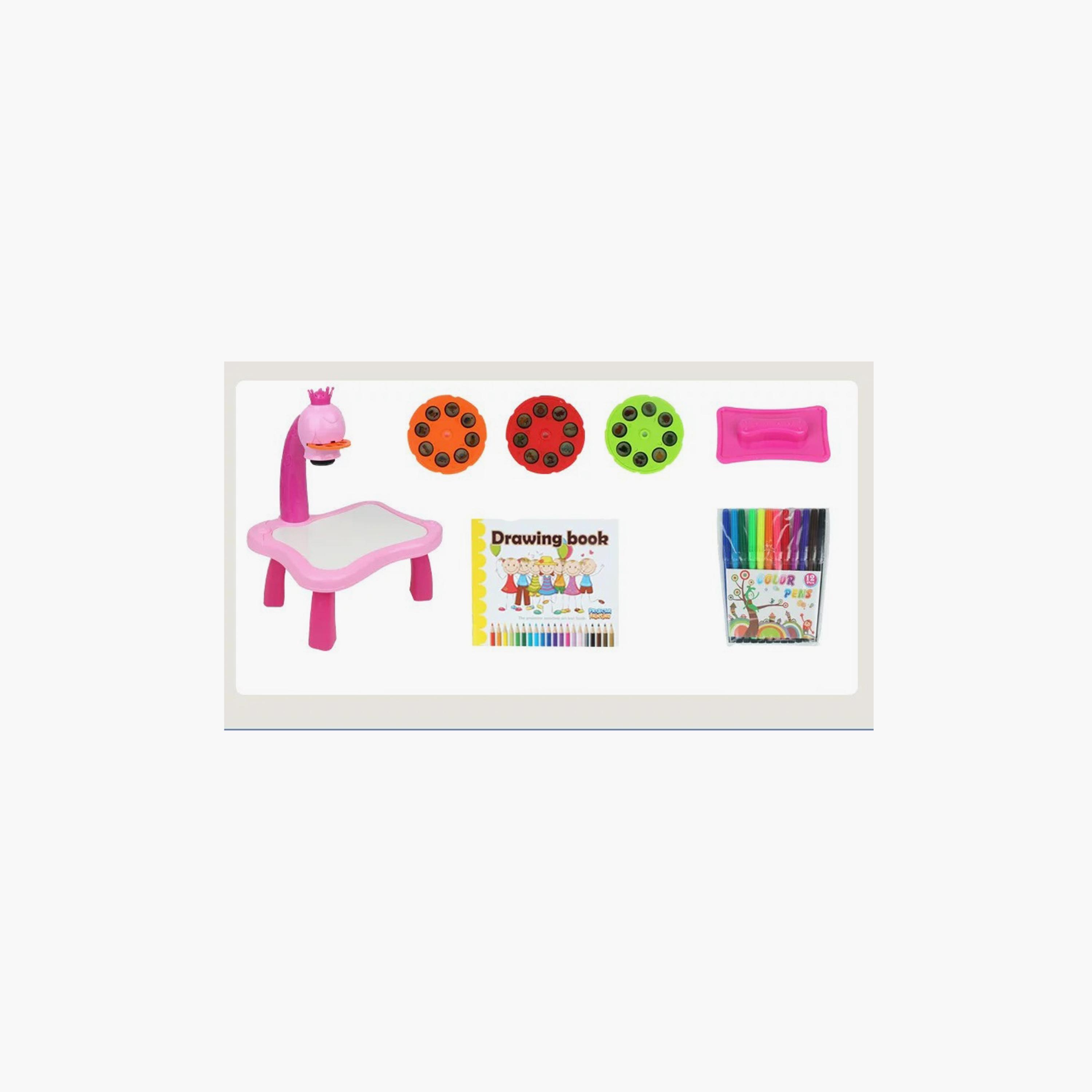 آلة رسم إسقاط كيكيبيبي مع موسيقى - وردي-toys-educational-musicaltoys-image-3