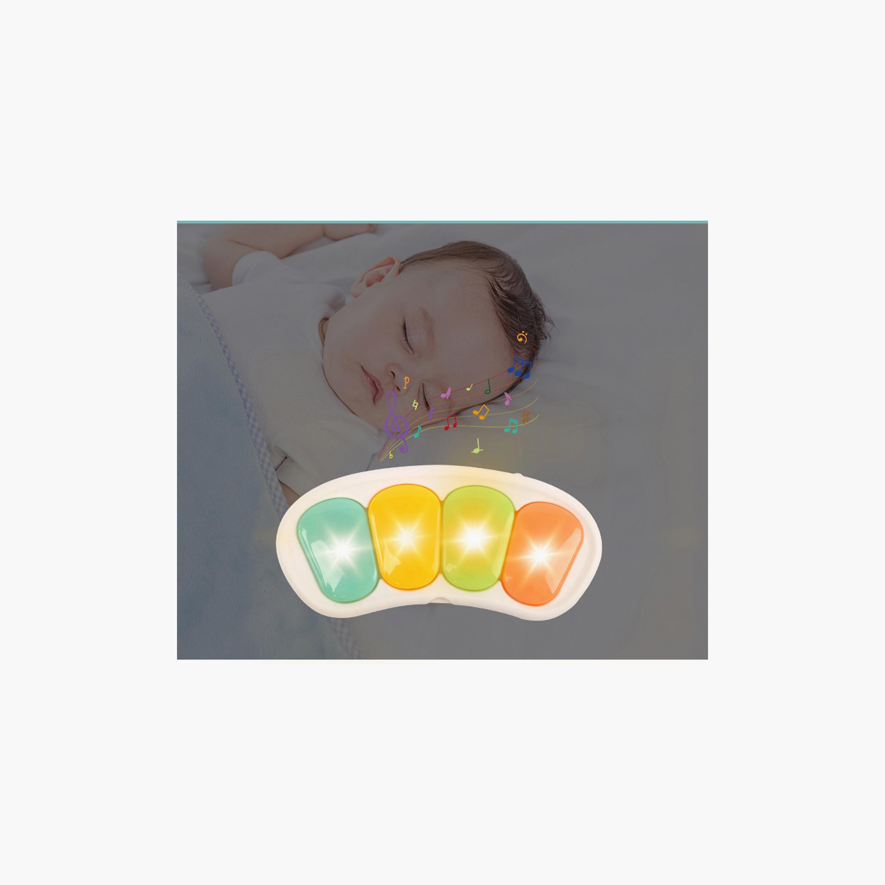 Kikibebe 2-in-1 Baby Fitness Dining Chair with Piano - Multicolor-baby-feeding-accessories-image-3