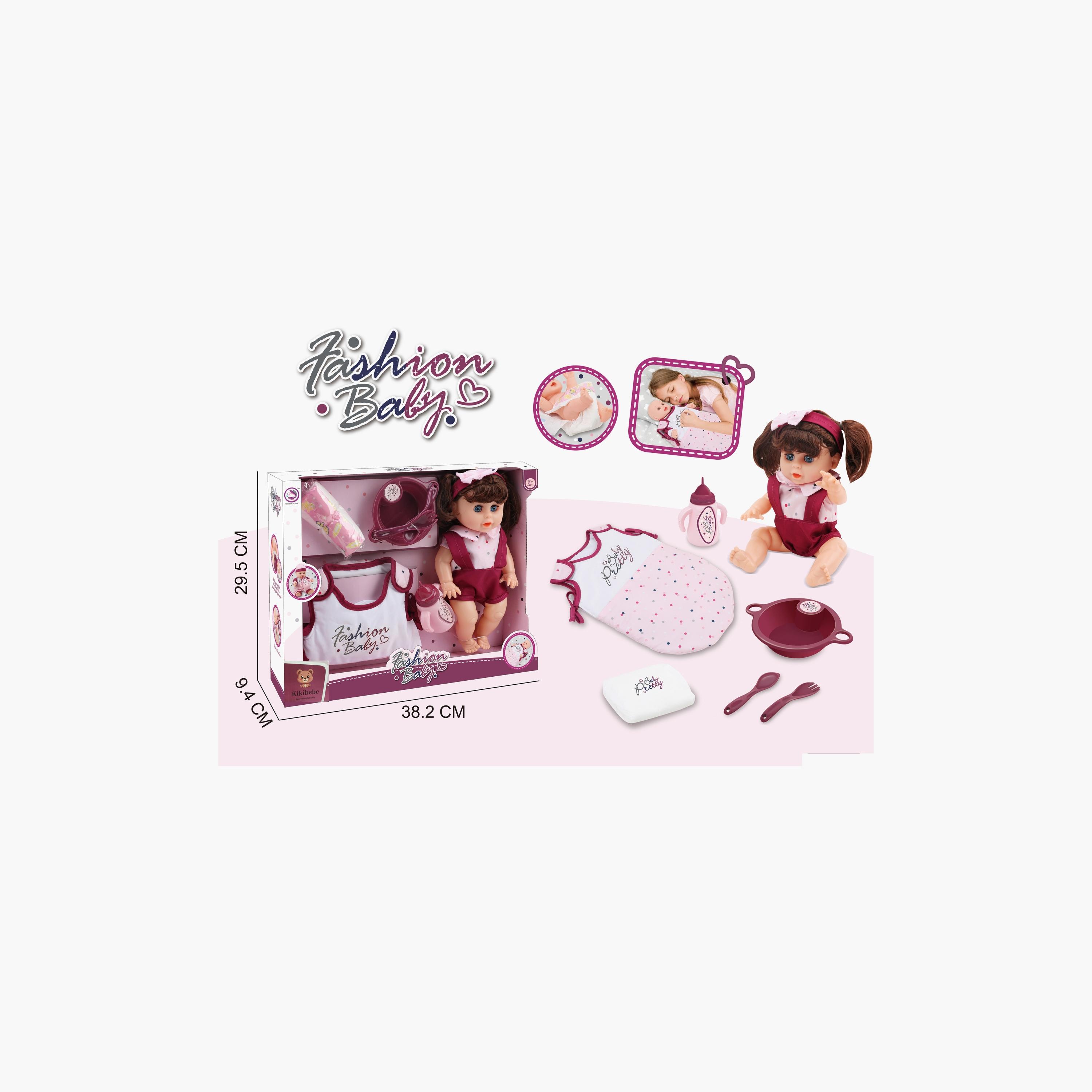 Kikibebe Interactive Potty Training Doll - 12 Inch-toys-dollsandplaysets-dollplaysets-image-2