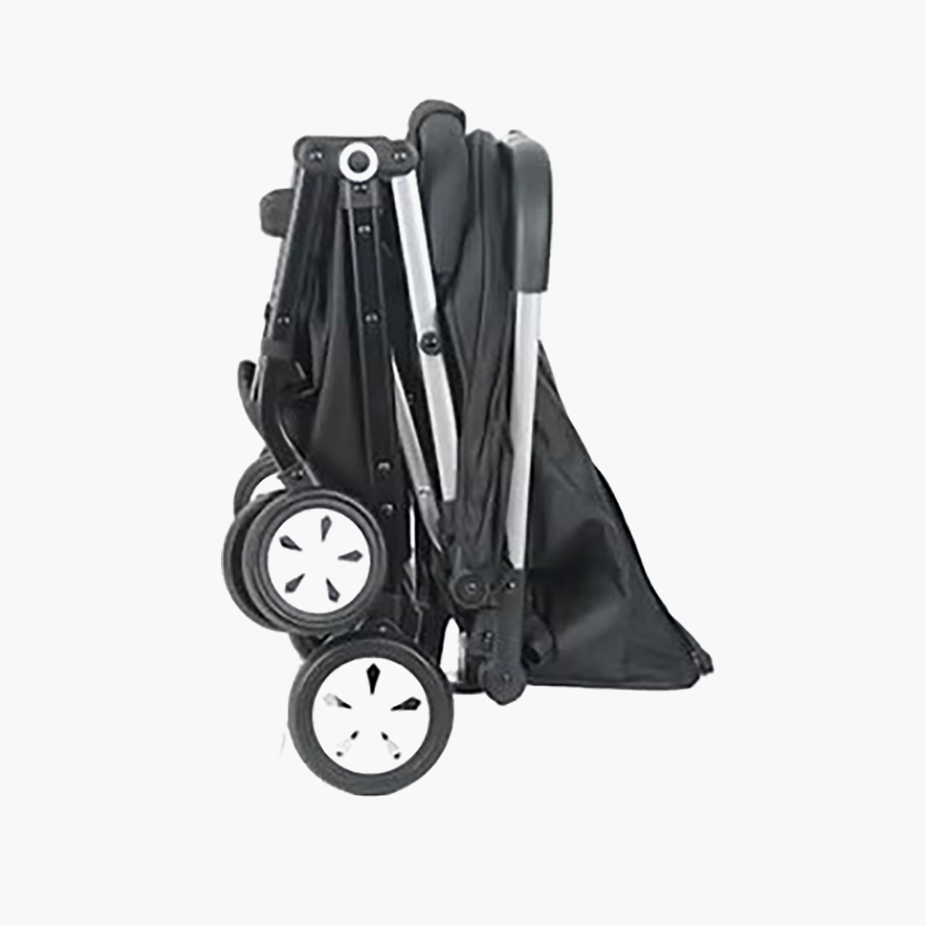  كيكيبيبي عربة أطفال للسفر خفيفة الوزن مع مقبض عربة ومقاومة للماء – أسود-baby-gear-strollersandprams-strollers-image-3
