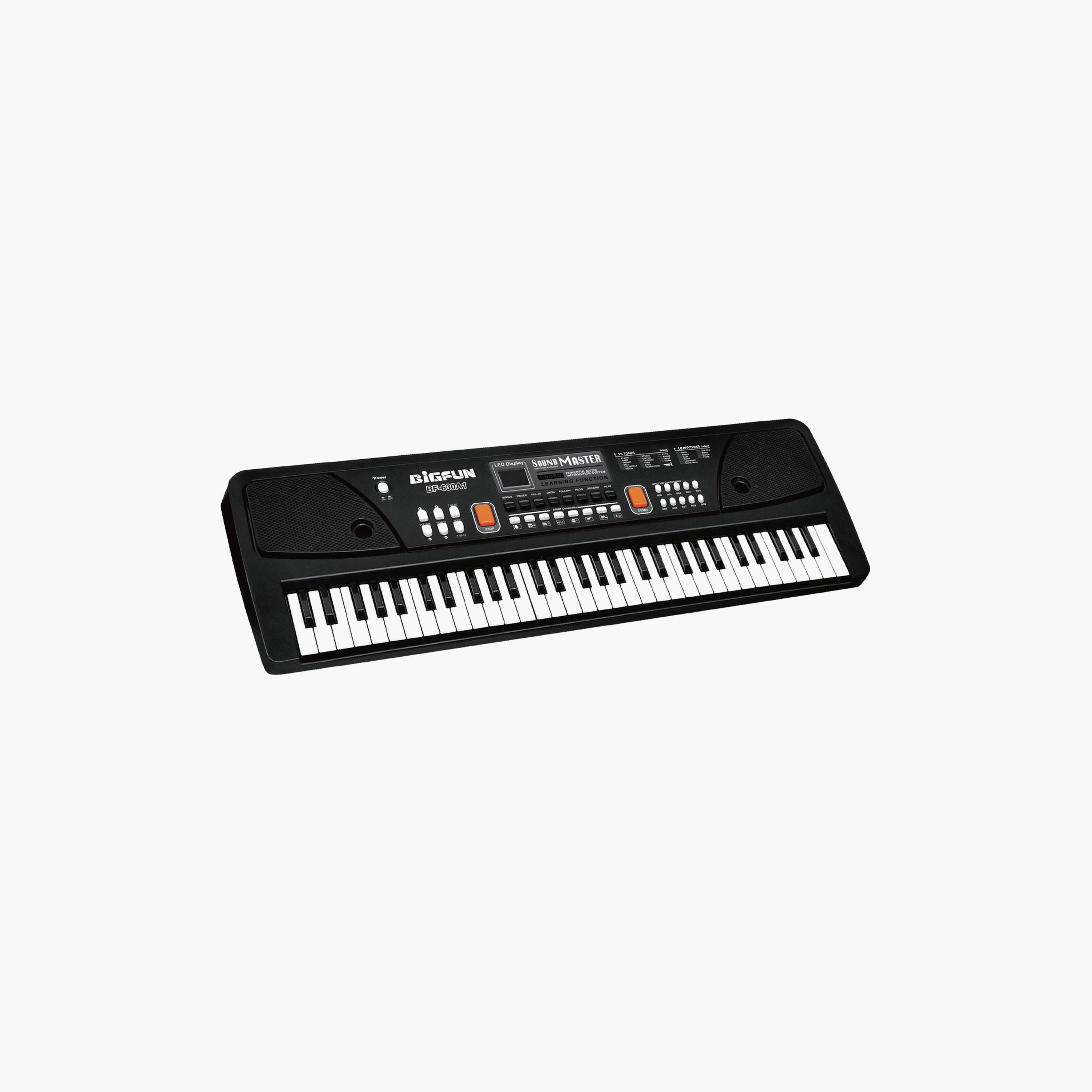Urban Tots BigFun Multi-Functional Piano 630 - Black-toys-educational-musicaltoys-image-1