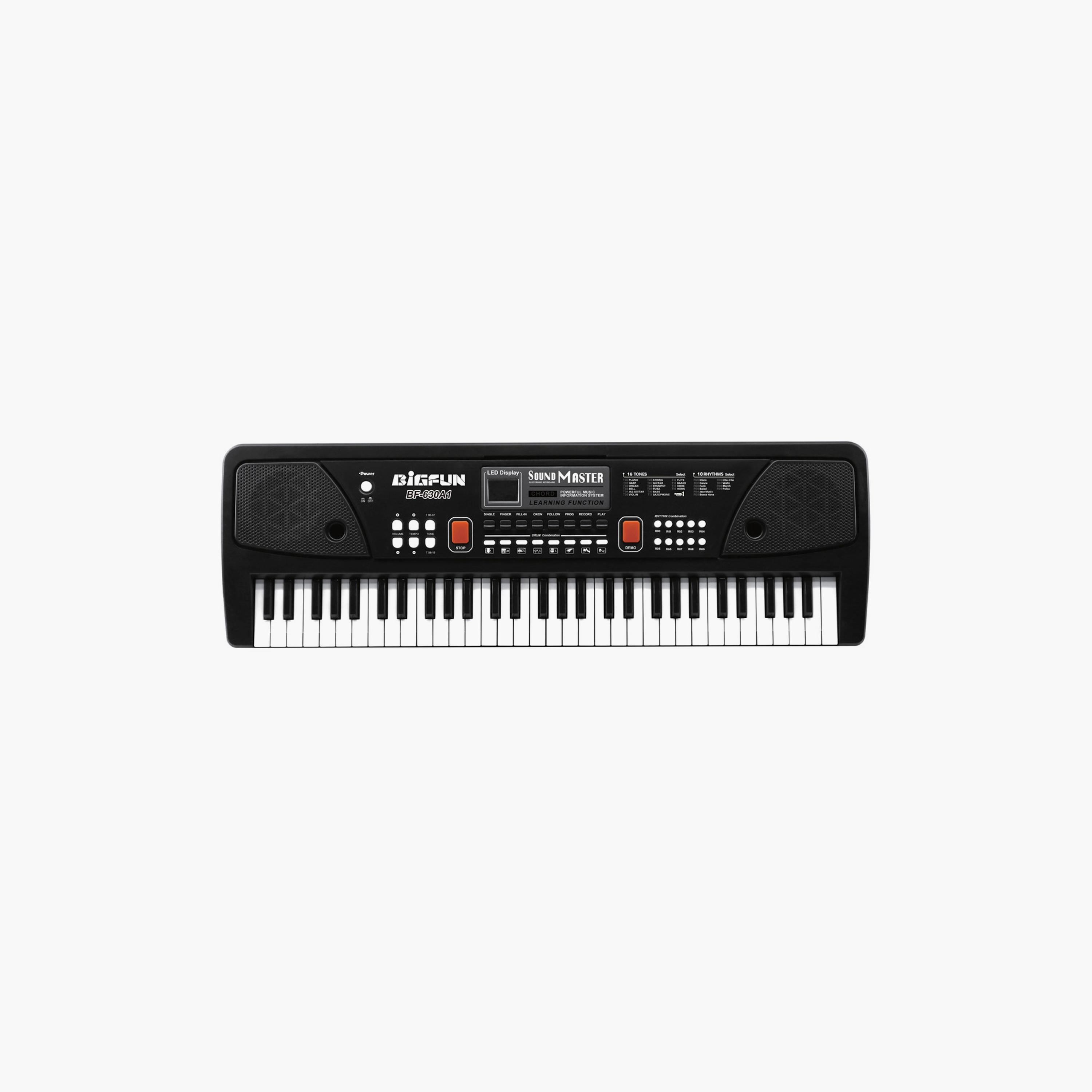 Urban Tots BigFun Multi-Functional Piano 630 - Black-toys-educational-musicaltoys-image-2