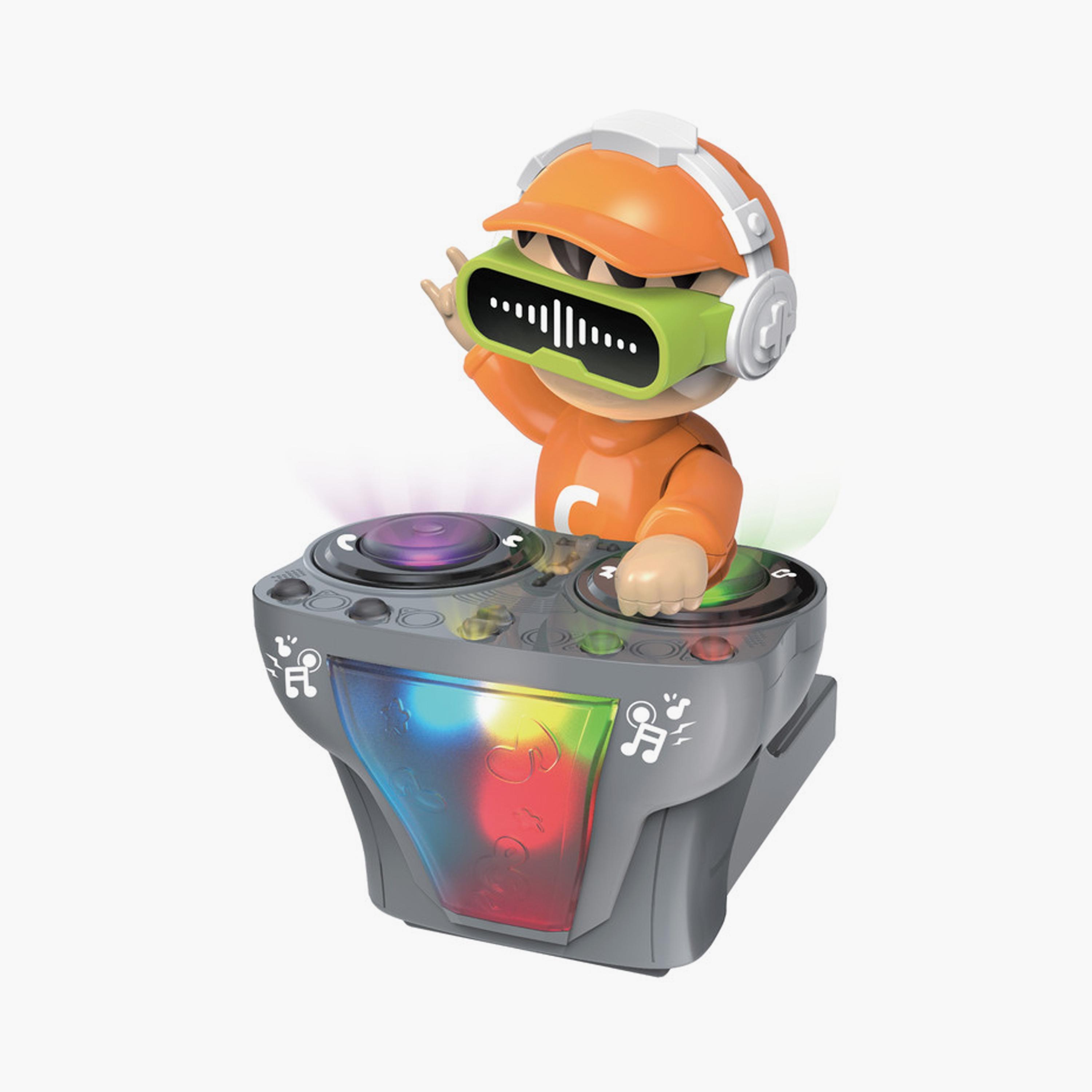Urban Tots Interactive DJ Robot with Dynamic Music & LED Lights-toys-babyandtoddlertoys-lightsandmusicaltoys-image-1