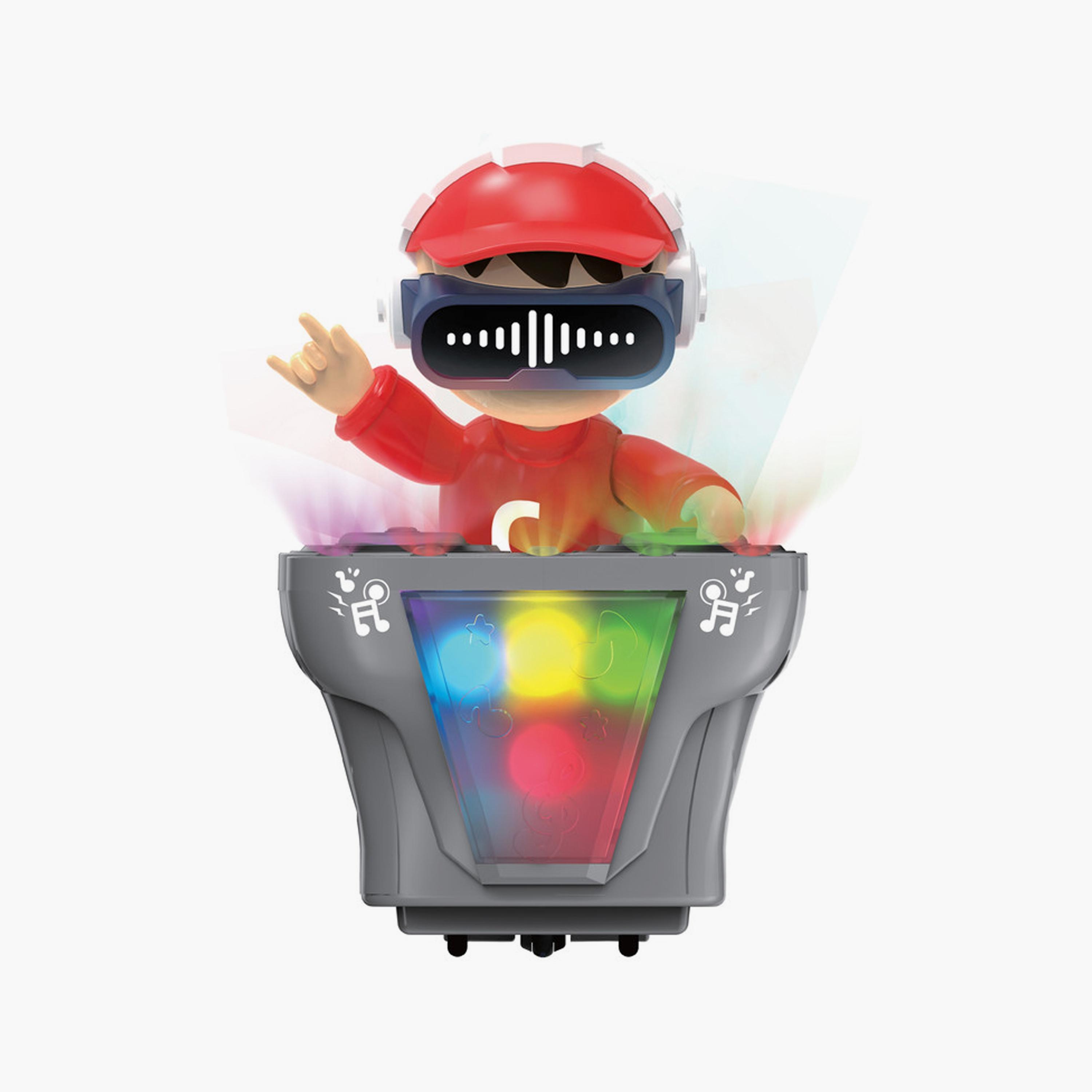 Urban Tots Interactive DJ Robot with Dynamic Music & LED Lights-toys-babyandtoddlertoys-lightsandmusicaltoys-image-3