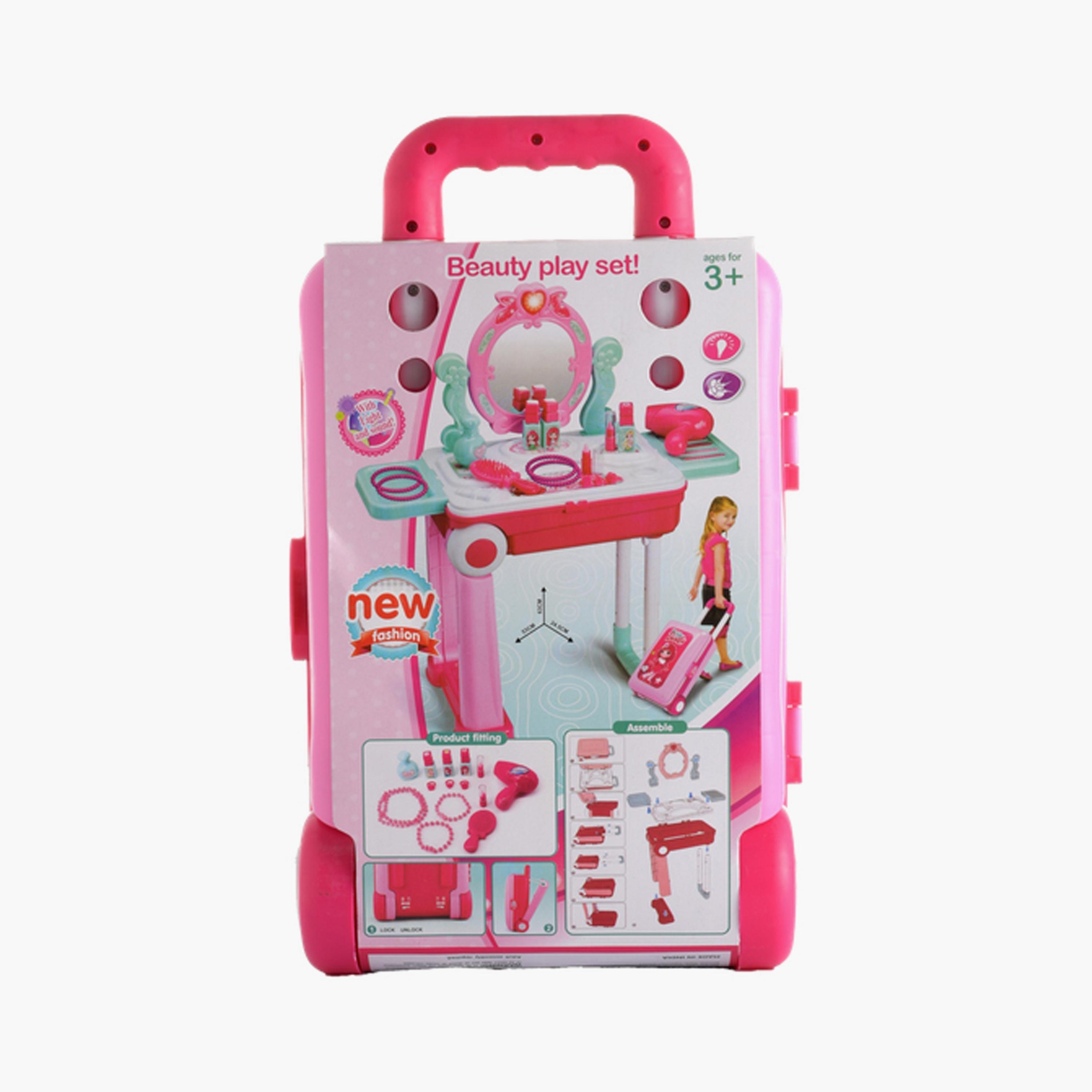 Urban Tots Trolley Beauty Set - Pink-toys-roleplay-makeupandcosmeticsets-image-2
