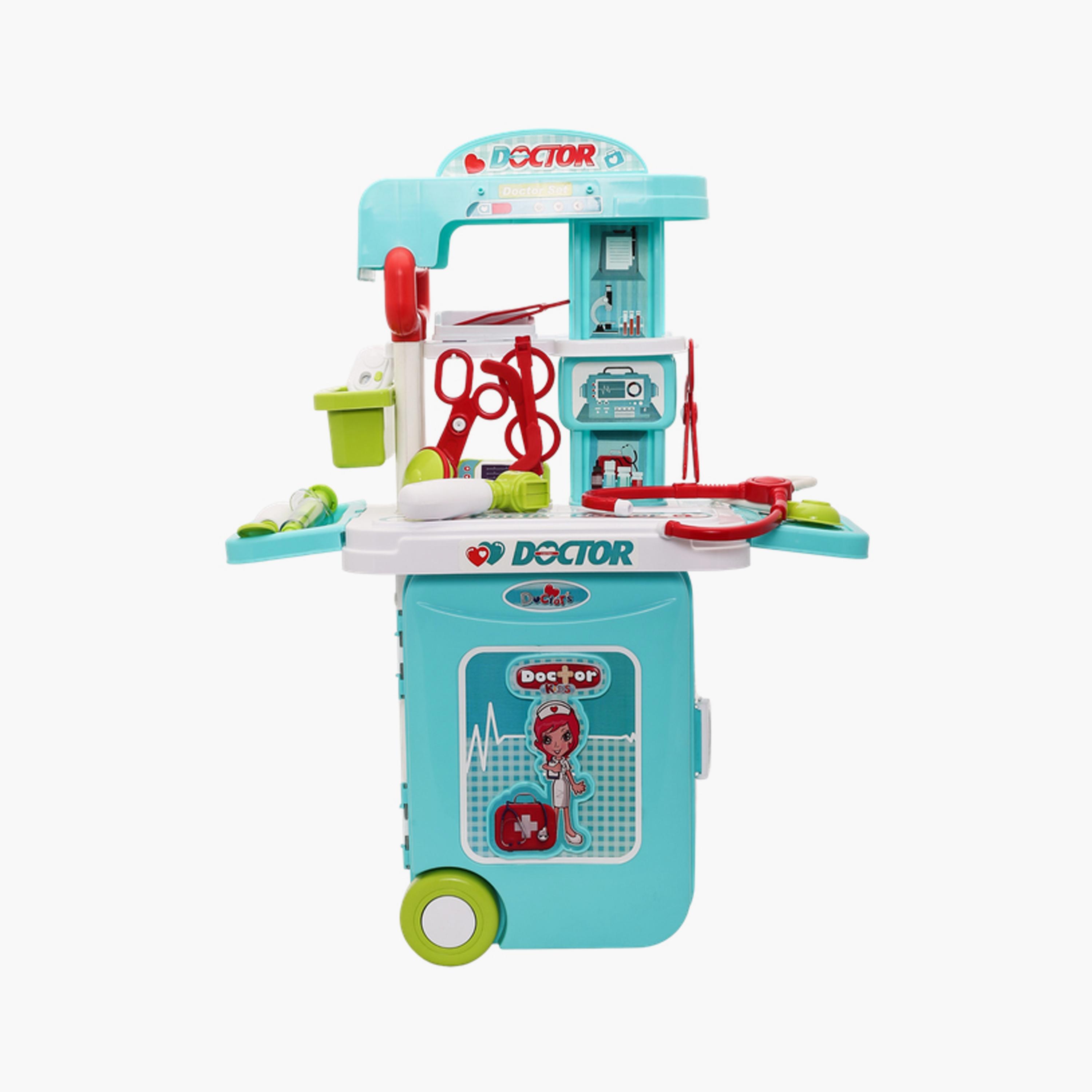 Urban Tota Big Trolly Doctor Set - Blue-toys-roleplay-doctorsets-image-1